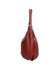 Licia Borsa a spalla da donna Vera pelle 06512-ROSSO SCURO Chiara Ferretti