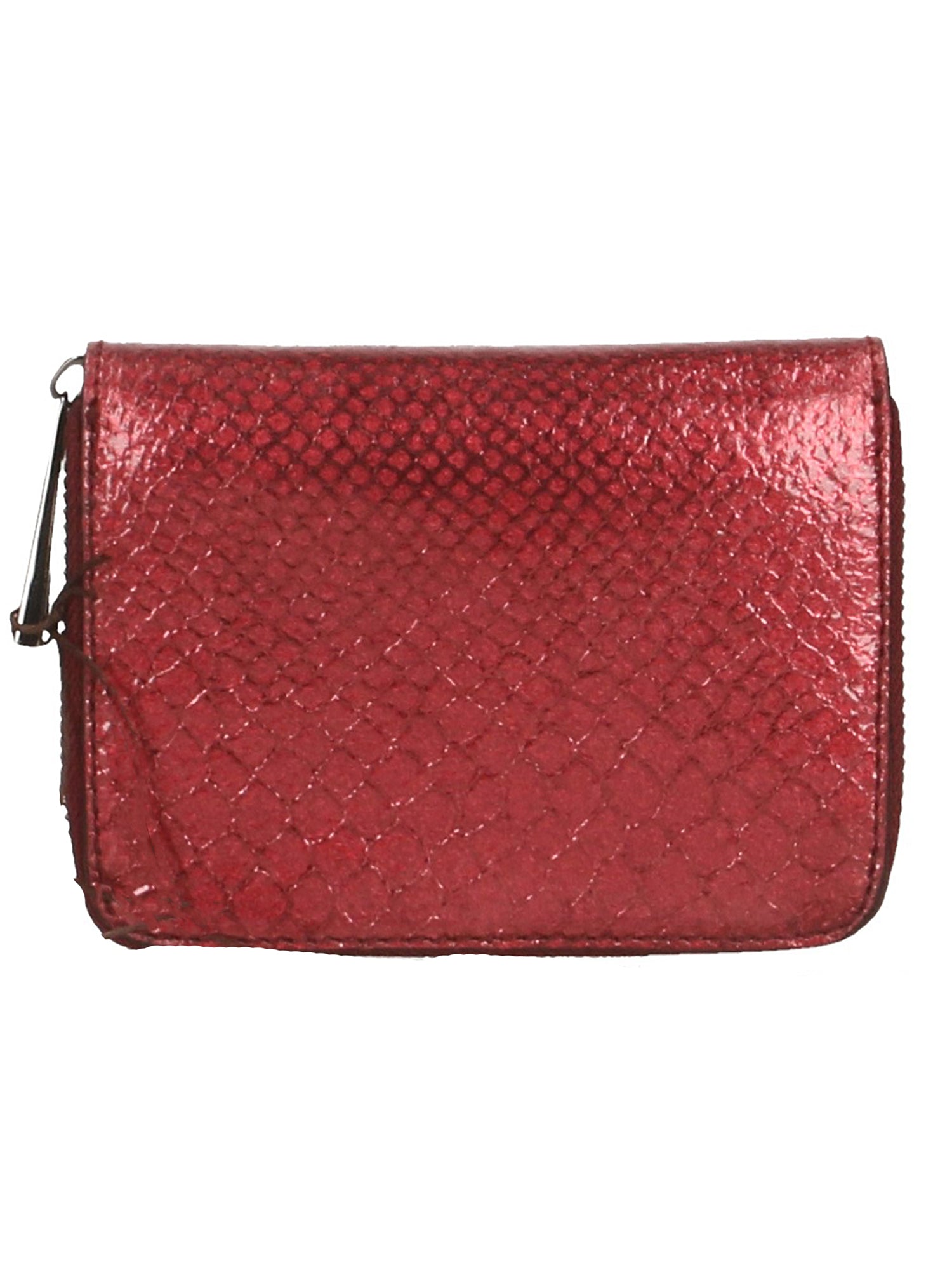 Nohemi Portafoglio donna vera pelle Zip 524072-ROSSO RED Chiara Ferretti