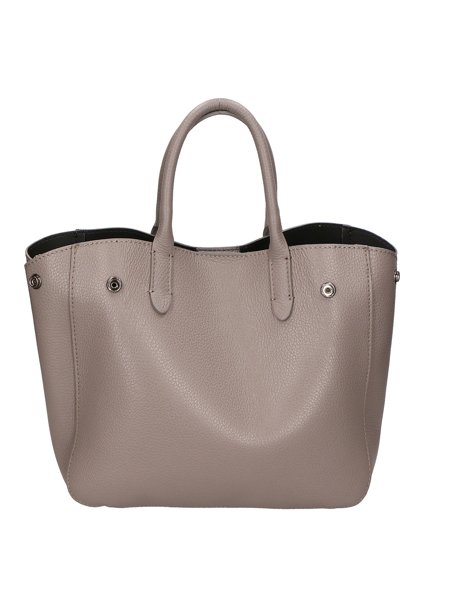 Vincenza Borsa a mano da donna Vera pelle 06898-D77 GRIGIO Chiara Ferretti