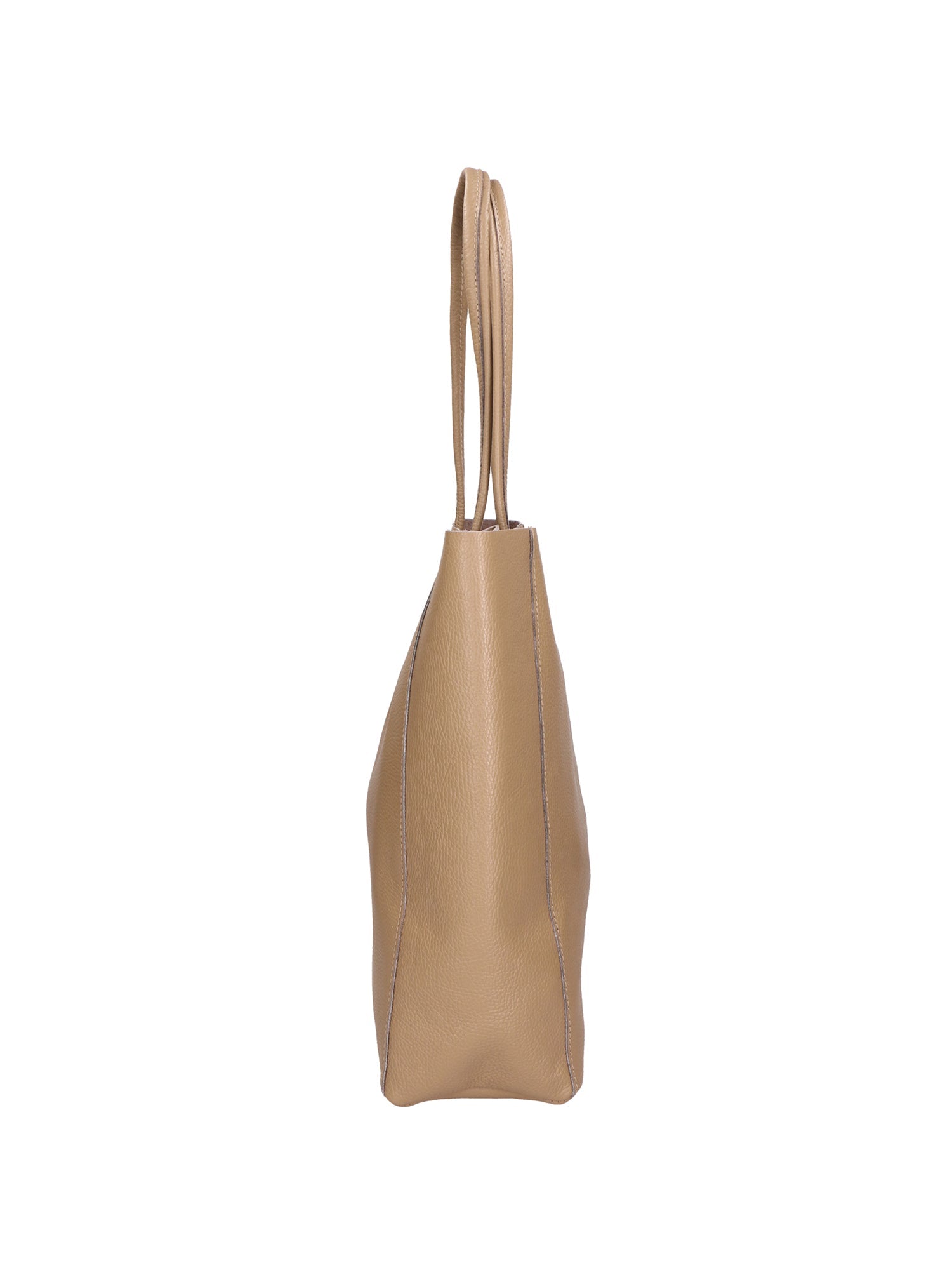 Valentina Borsa a mano da donna 100% pelle 06733-D07 TAUPE CHIARO Chiara Ferretti