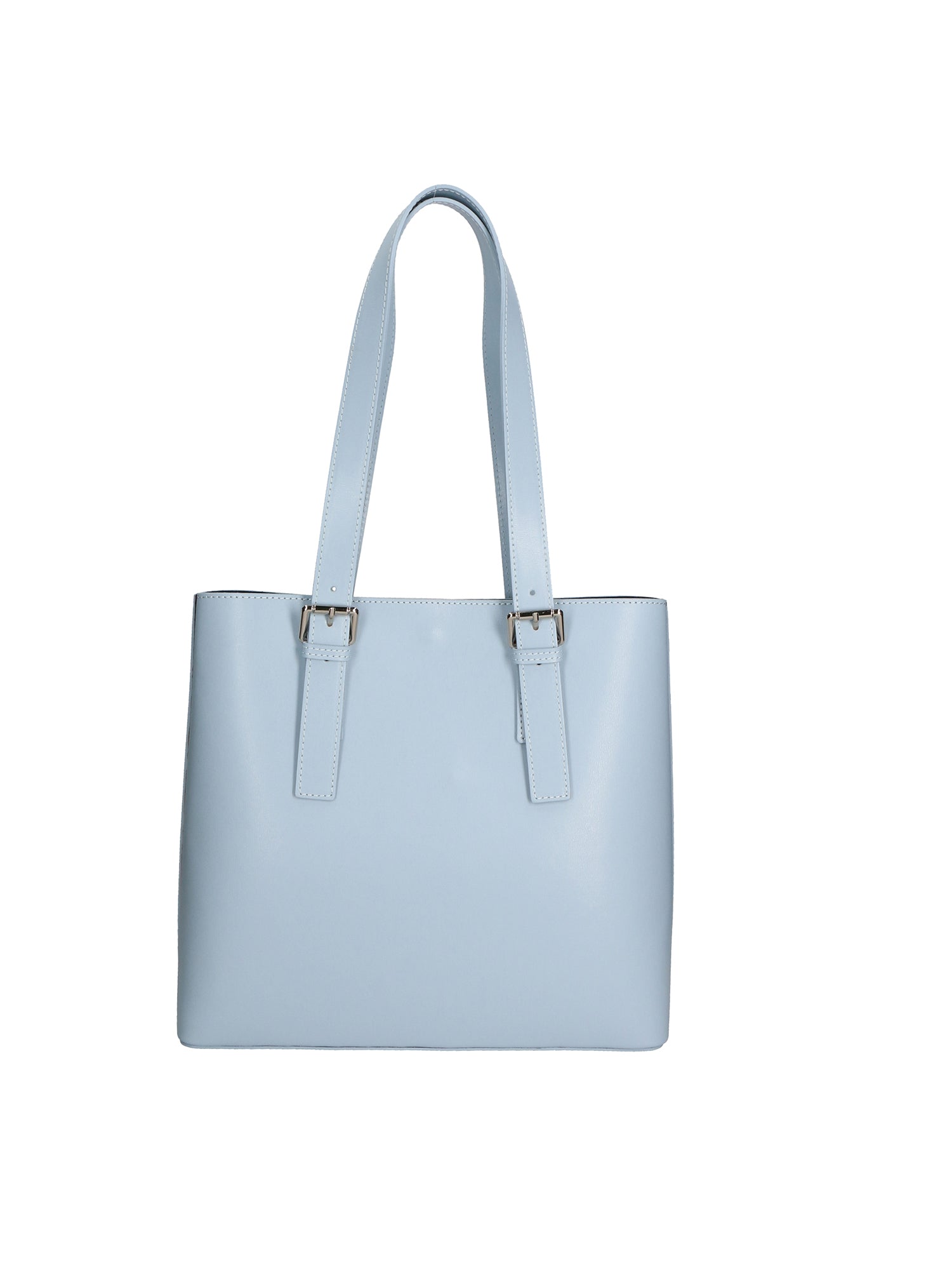Germana Borsa a spalla da donna 100% pelle 05924-B92 CELESTE Chiara Ferretti