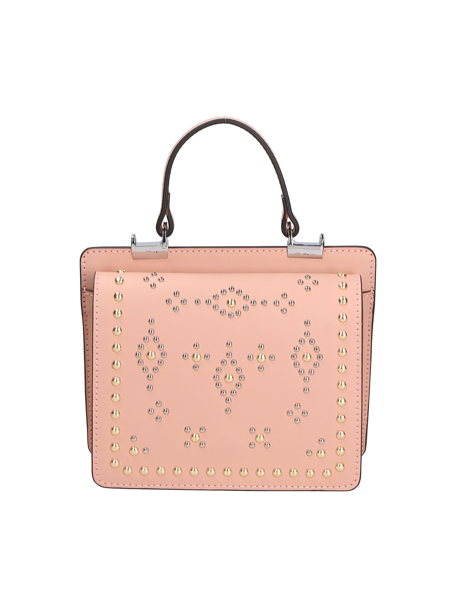 Nadia Damenhandtasche aus echtem Leder, hergestellt in Italien, 15 x 18 x 10 cm