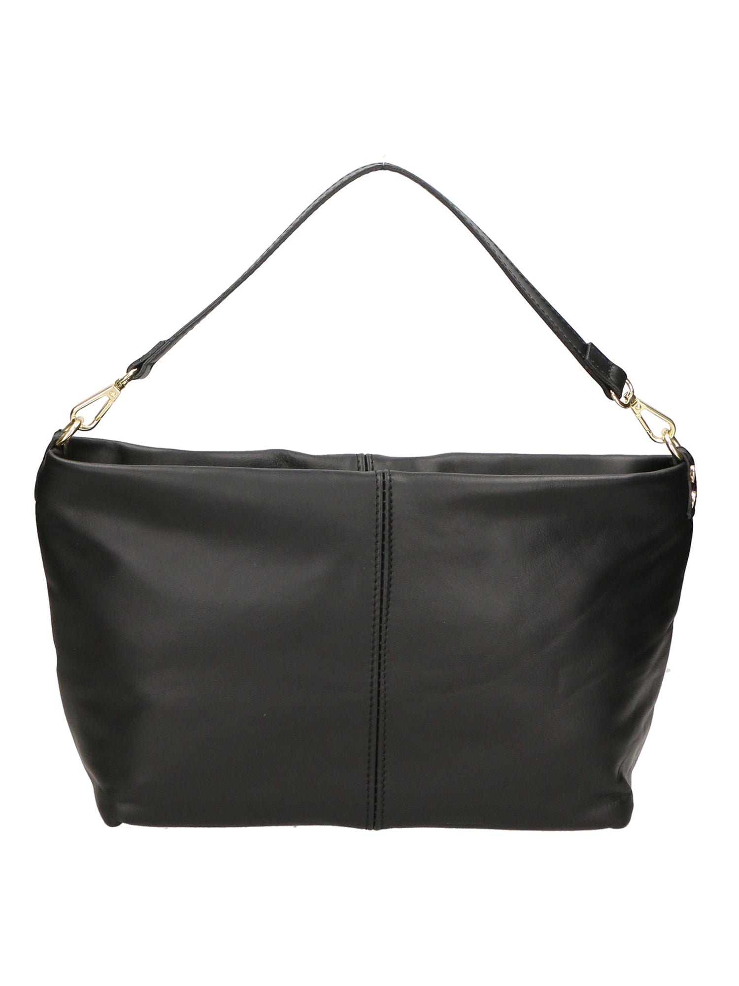 Ginevra Borsa a spalla da donna Vera pelle 05936-NERO BLACK Chiara Ferretti