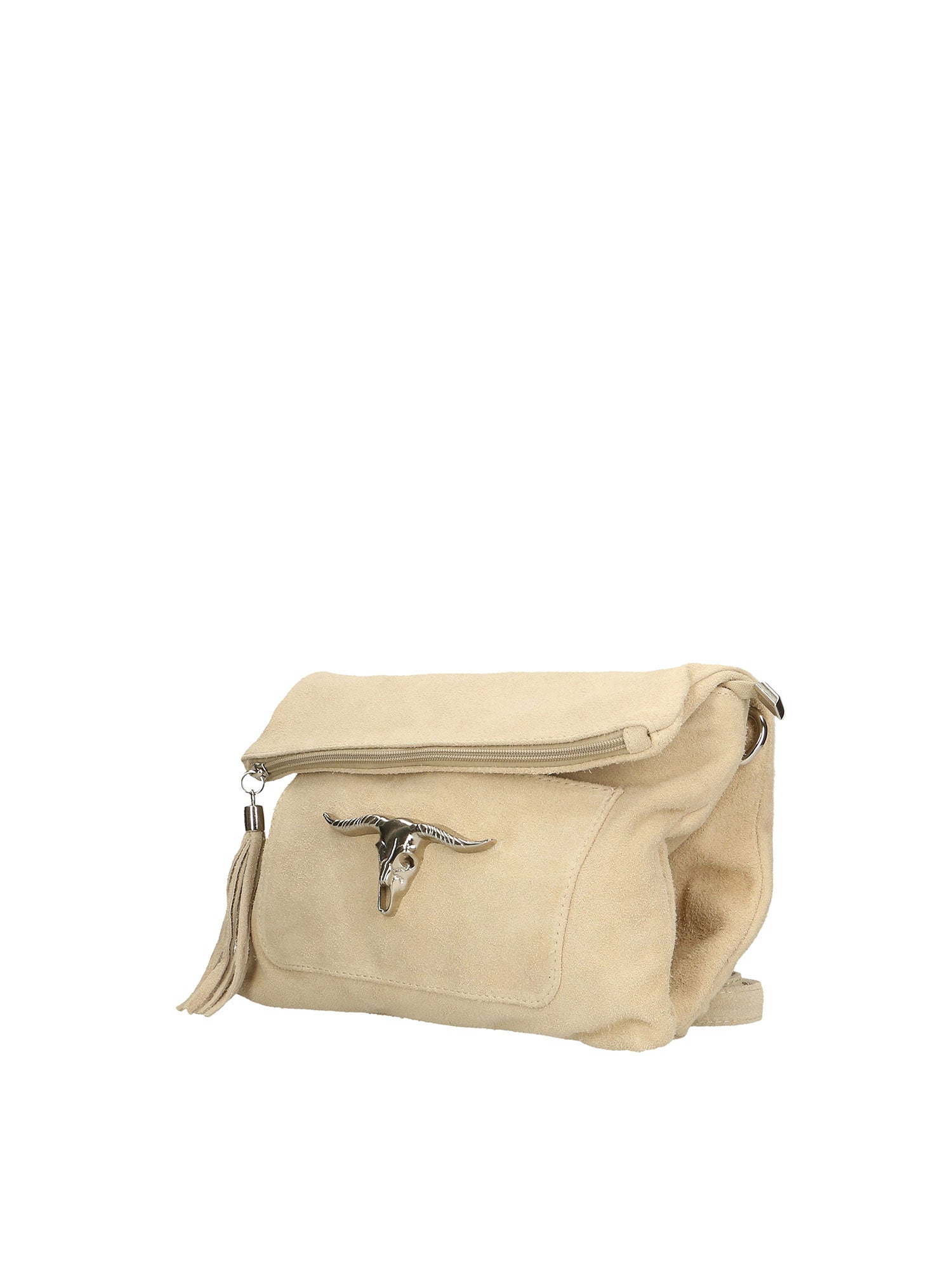 Valencia Borsa a tracolla da donna Vera pelle 8651-BEIGE Chiara Ferretti