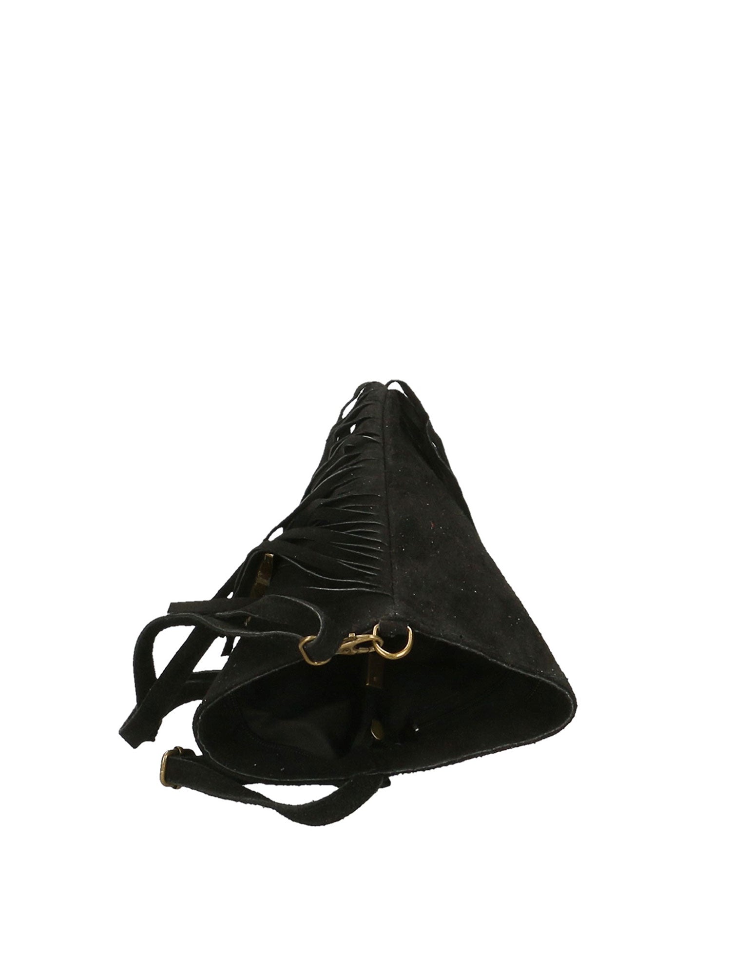Solana Borsa a tracolla da donna Vera pelle 1518-NERO Chiara Ferretti