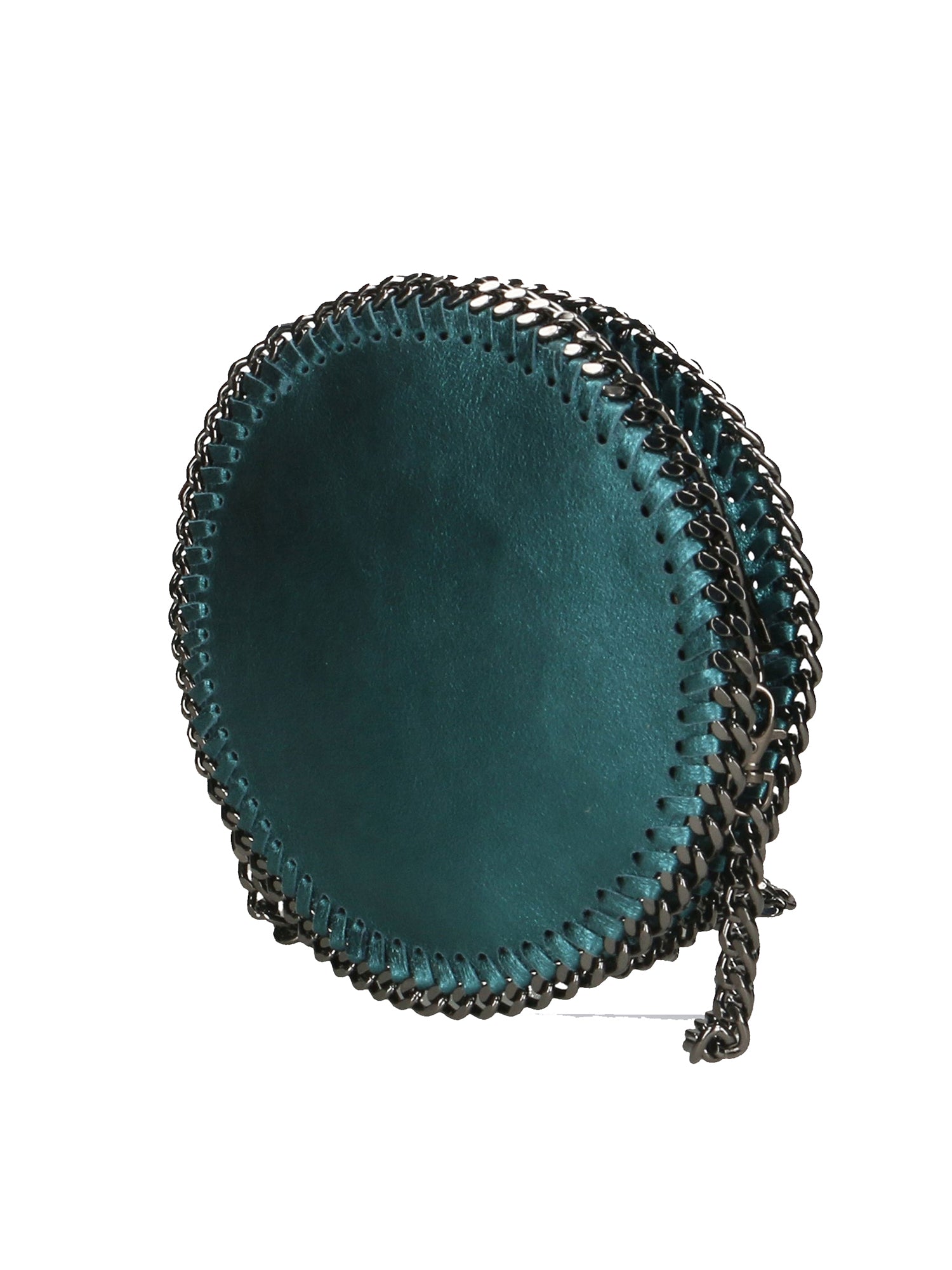 Nora Damen-Schultertasche aus echtem Leder, hergestellt in Italien, 22 x 22 x 5 cm