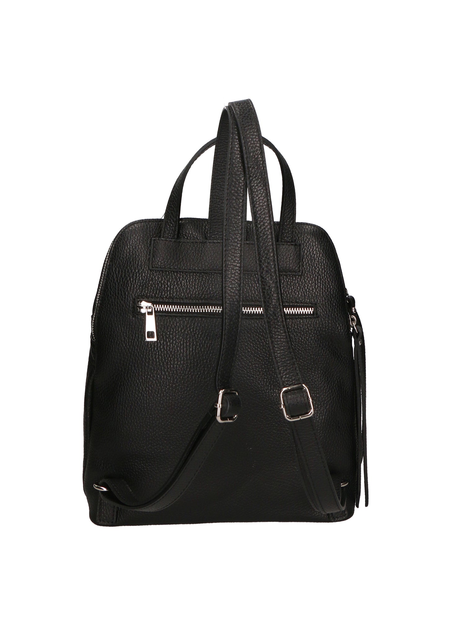 Glenda Borsa a mano da donna Vera pelle 05919-D28 NERO Chiara Ferretti