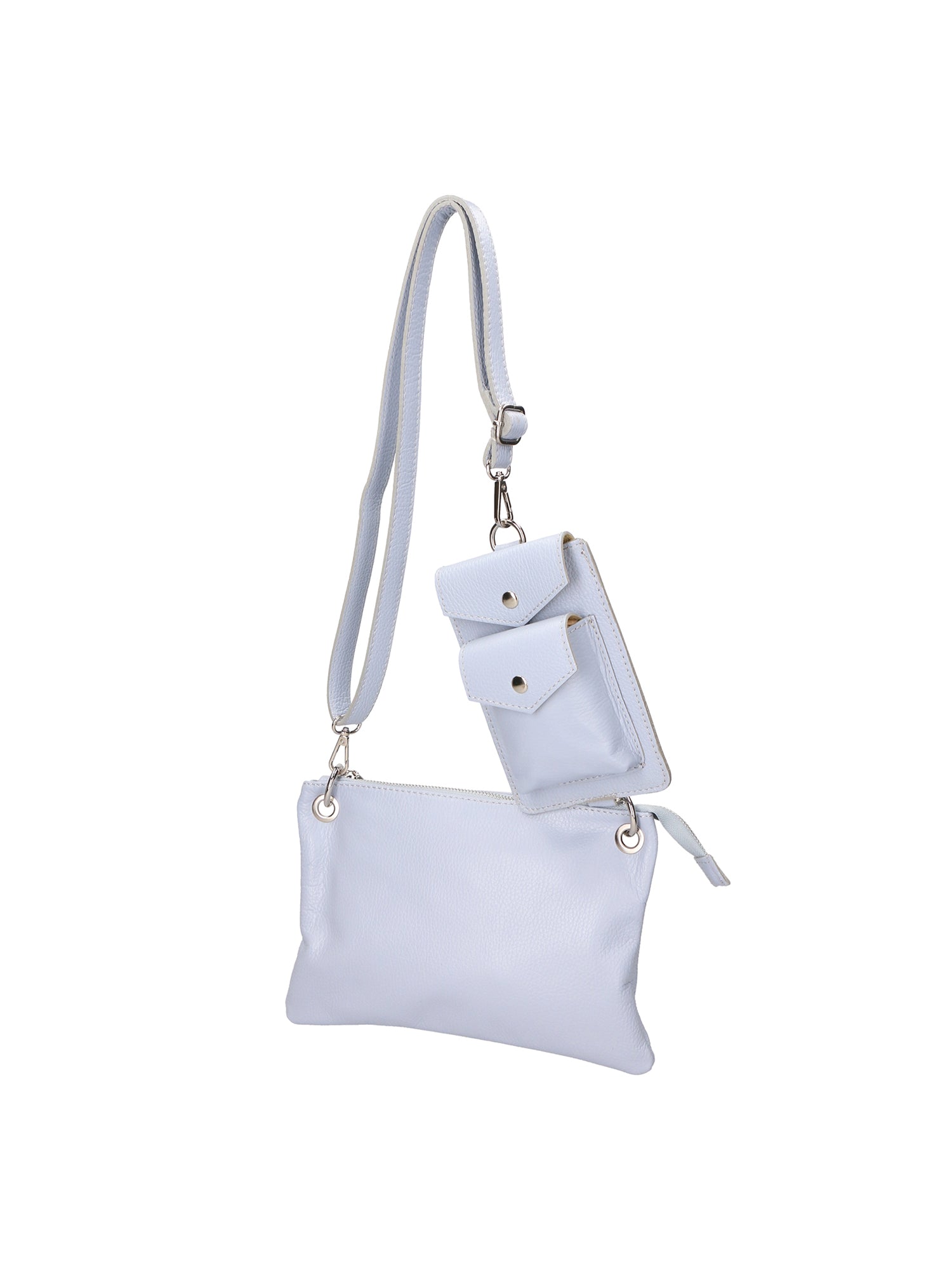 Ifigenia Borsa a tracolla da donna Vera pelle 05932-D92 CELESTE HEAVENLY Chiara Ferretti