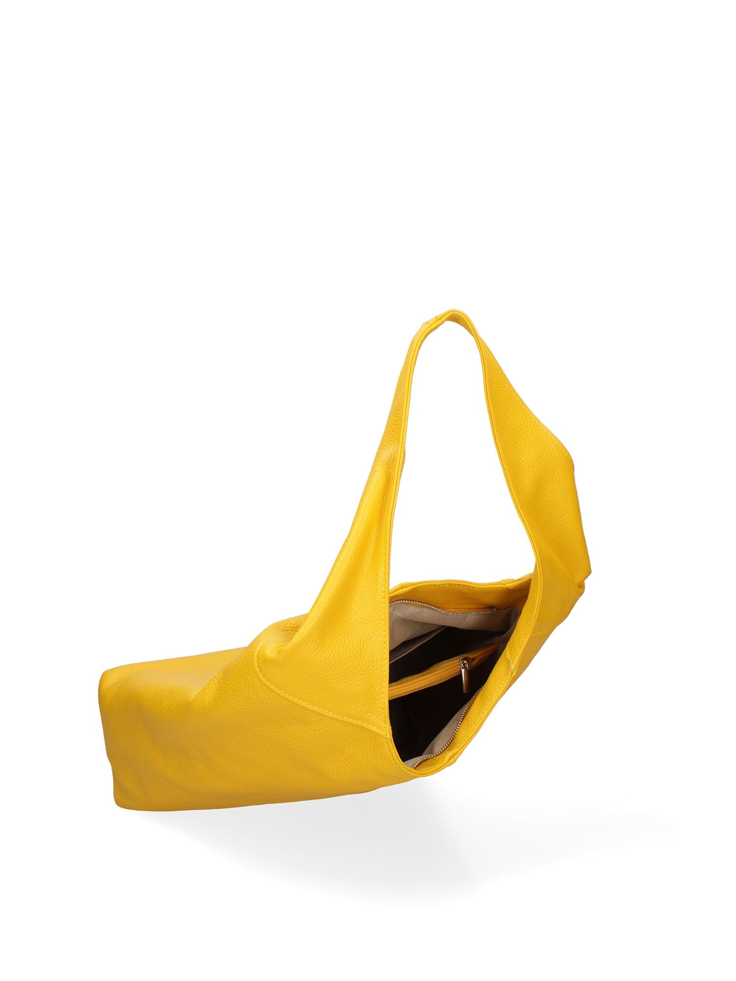 Aria Borsa a mano da donna 100% pelle 07029-D04 GIALLO Chiara Ferretti