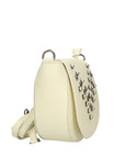 Borsa a tracolla da donna In Vera pelle Made in Italy 20x17x7 cm