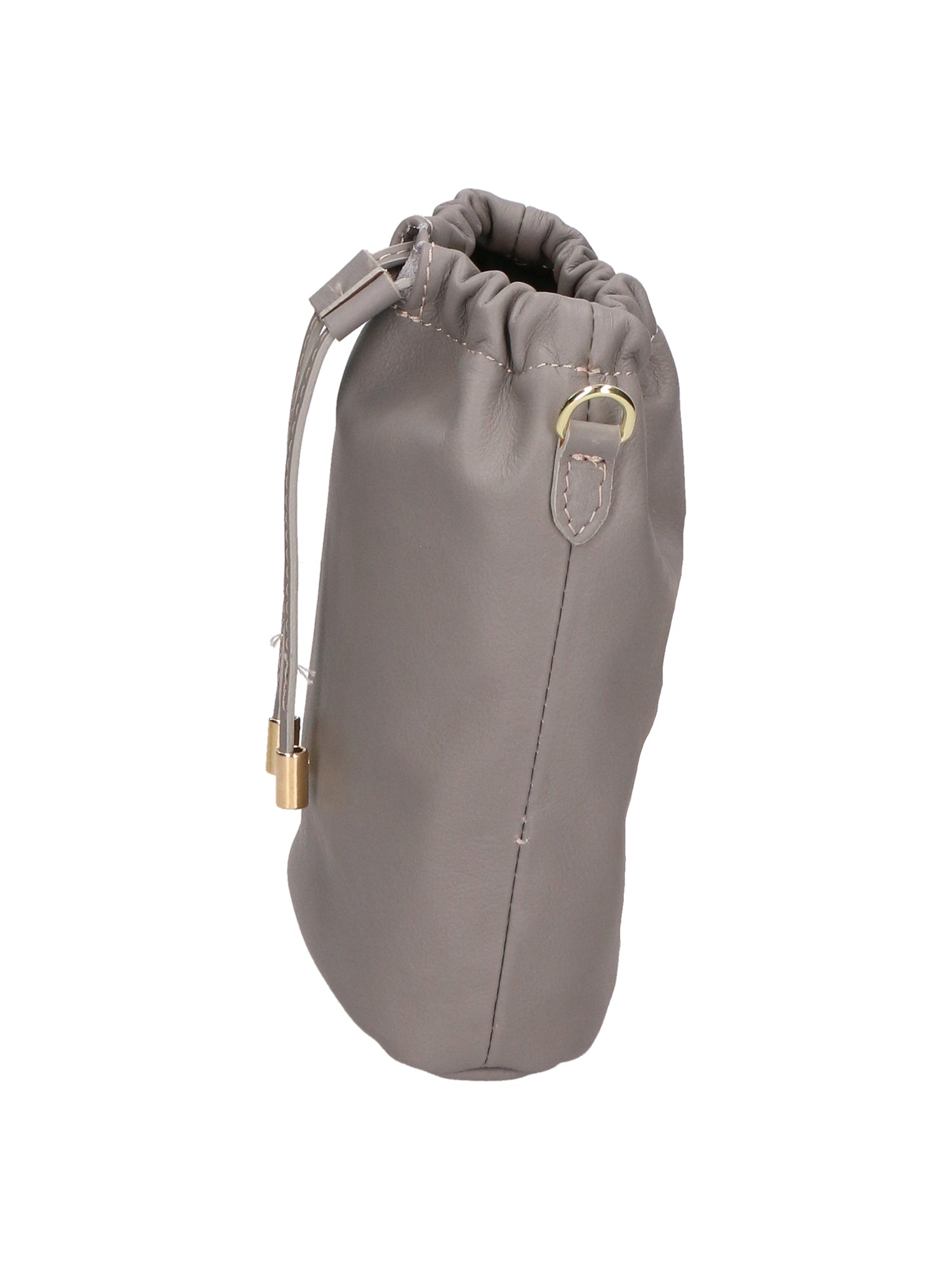 Borsa a sacca da Donna Angela in Vera Pelle Made in Italy 20x16x7 cm