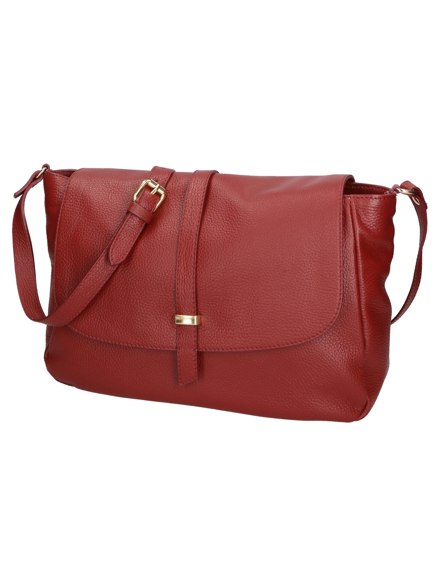 Veronica Borsa a spalla da donna Vera pelle 06519-D10 ROSSO SCURO Chiara Ferretti