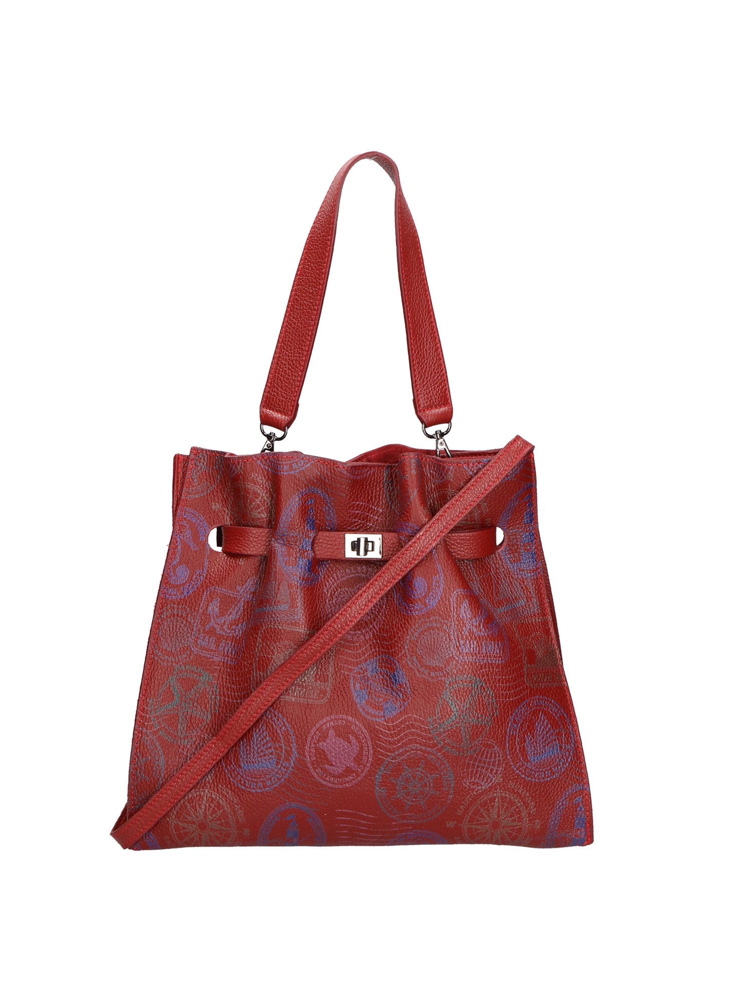 Voyageuse Borsa a mano da donna Vera pelle 564137-ROSSO Chiara Ferretti