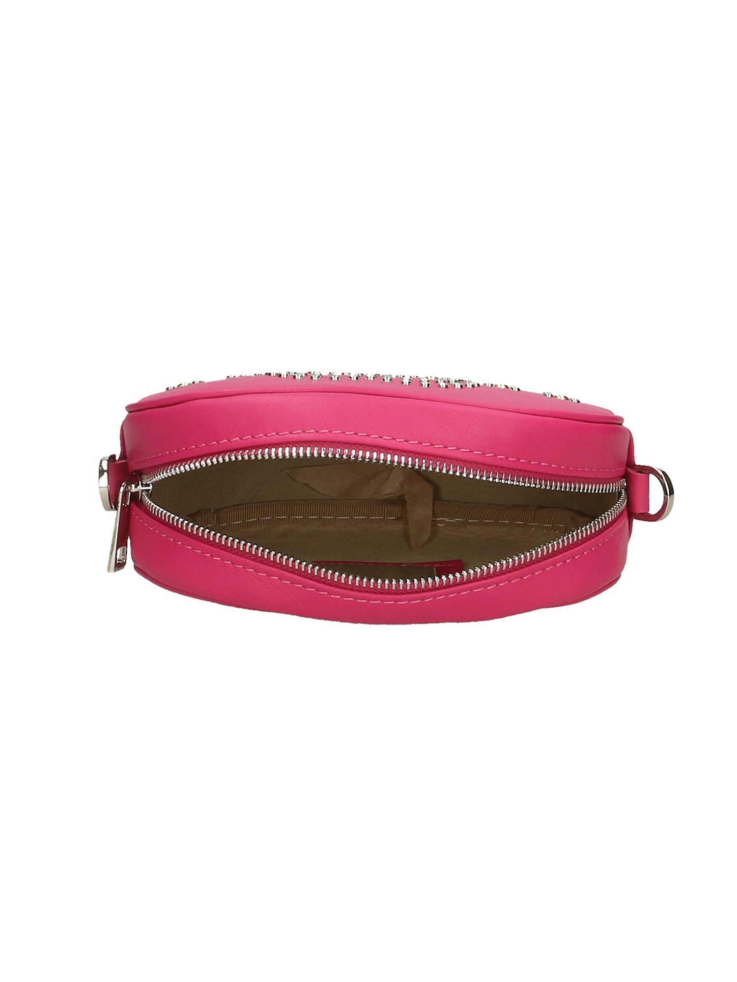Luisa Damen-Bauchtasche aus echtem Leder, hergestellt in Italien, 12 x 19 x 7 cm