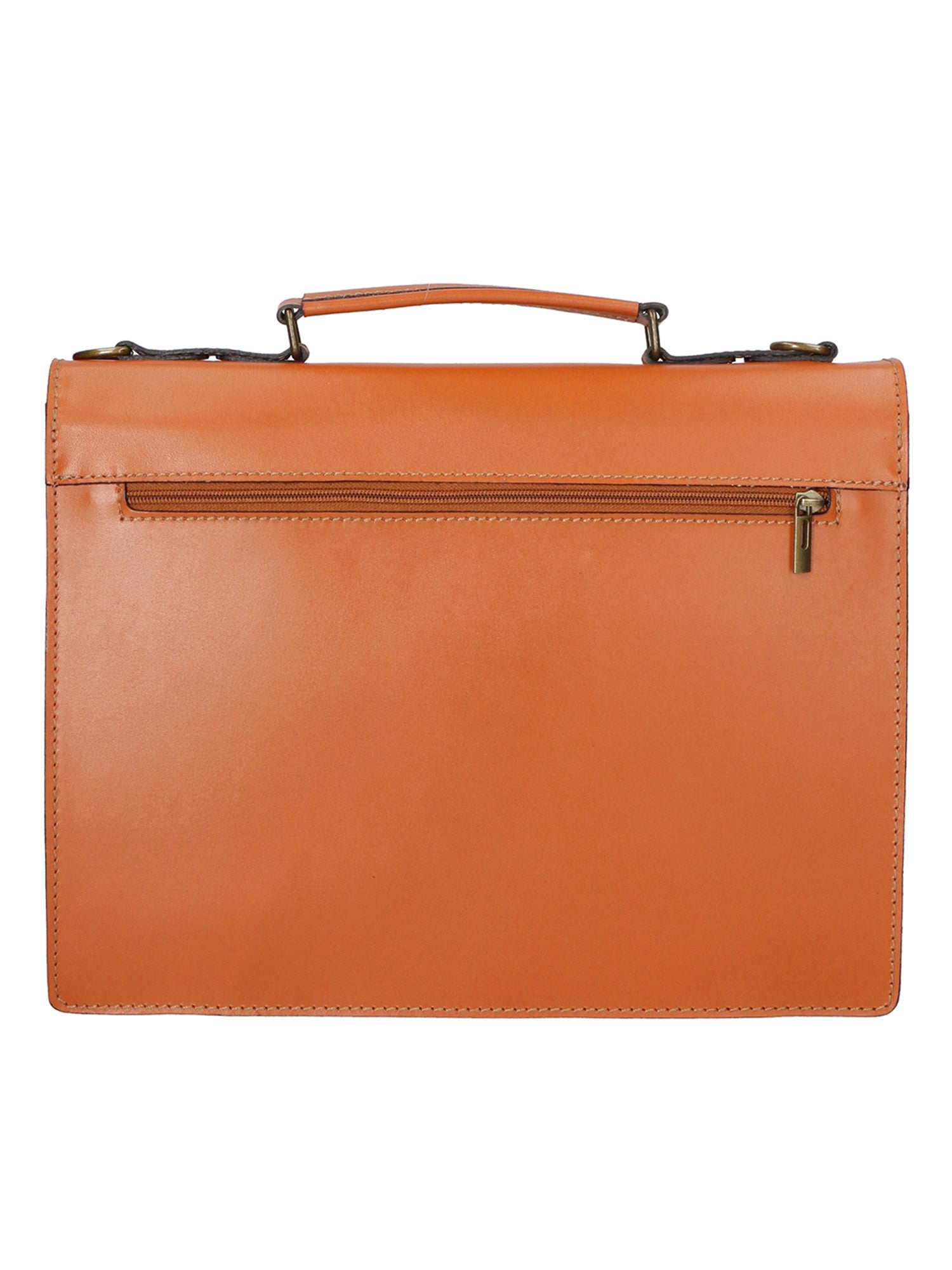Ivo Unisex Work Bag in Genuine Leather Made in Italy 28x37.5x9 cm