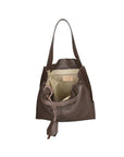 Seraphina Ultra Borsa a spalla da donna Vera pelle 3311-D23 T.MORO DARK BROWN Chiara Ferretti