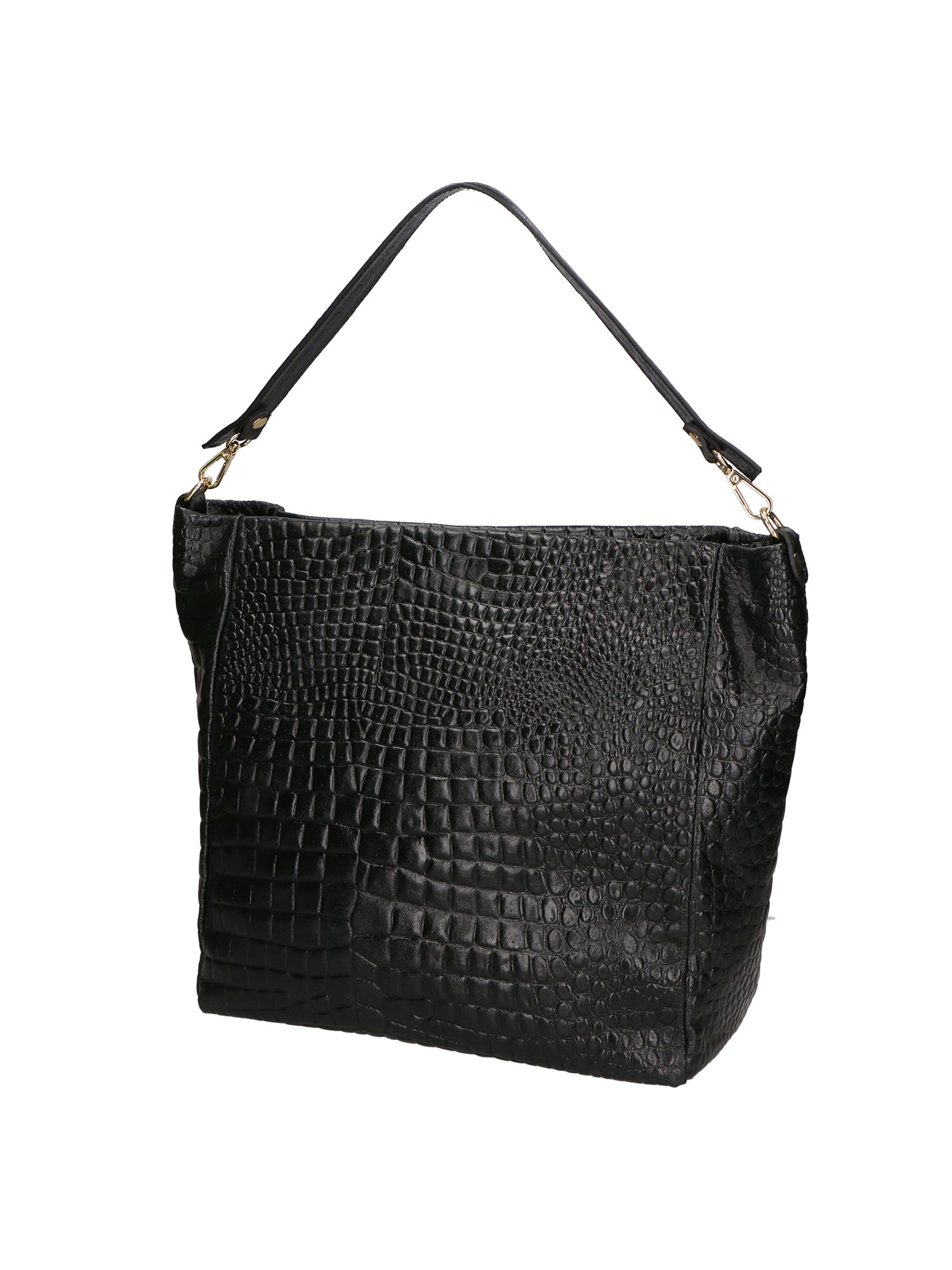 Borsa a spalla da Donna Valtera in Vera Pelle Made in Italy 32x31x15 cm
