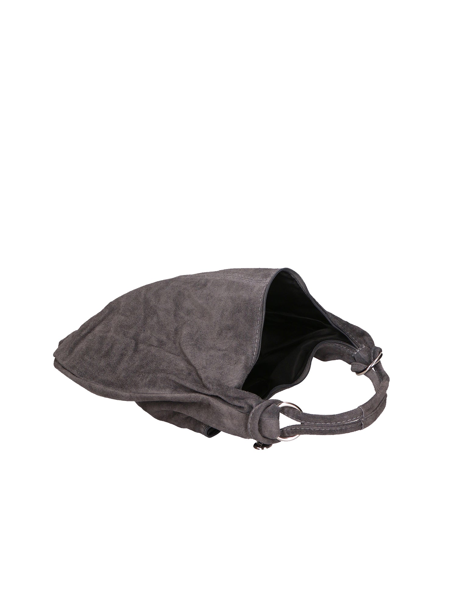Valeria Borsa a spalla da donna Vera pelle 05280-042 GRIGIO SCURO Chiara Ferretti