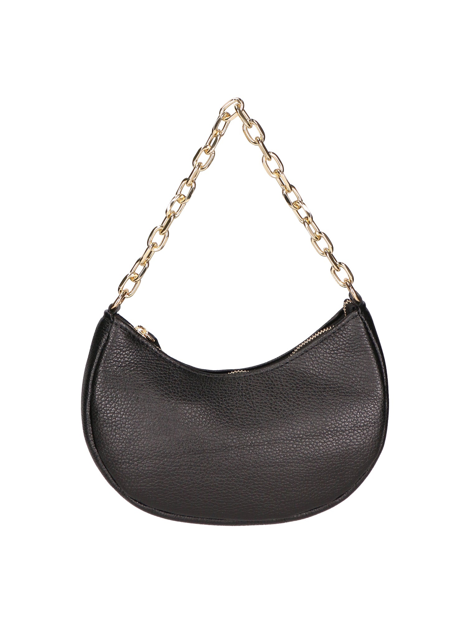Loreta Borsa a spalla da donna Vera pelle 06511-D28 NERO Chiara Ferretti
