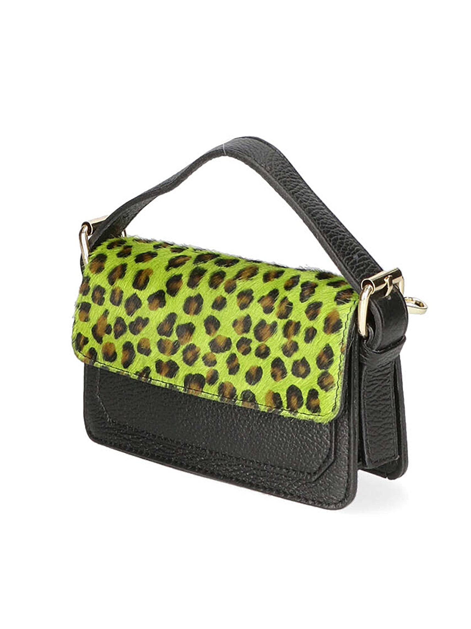 Aleide Borsa a mano da donna Vera pelle 04858-LEO P VERDE Chiara Ferretti