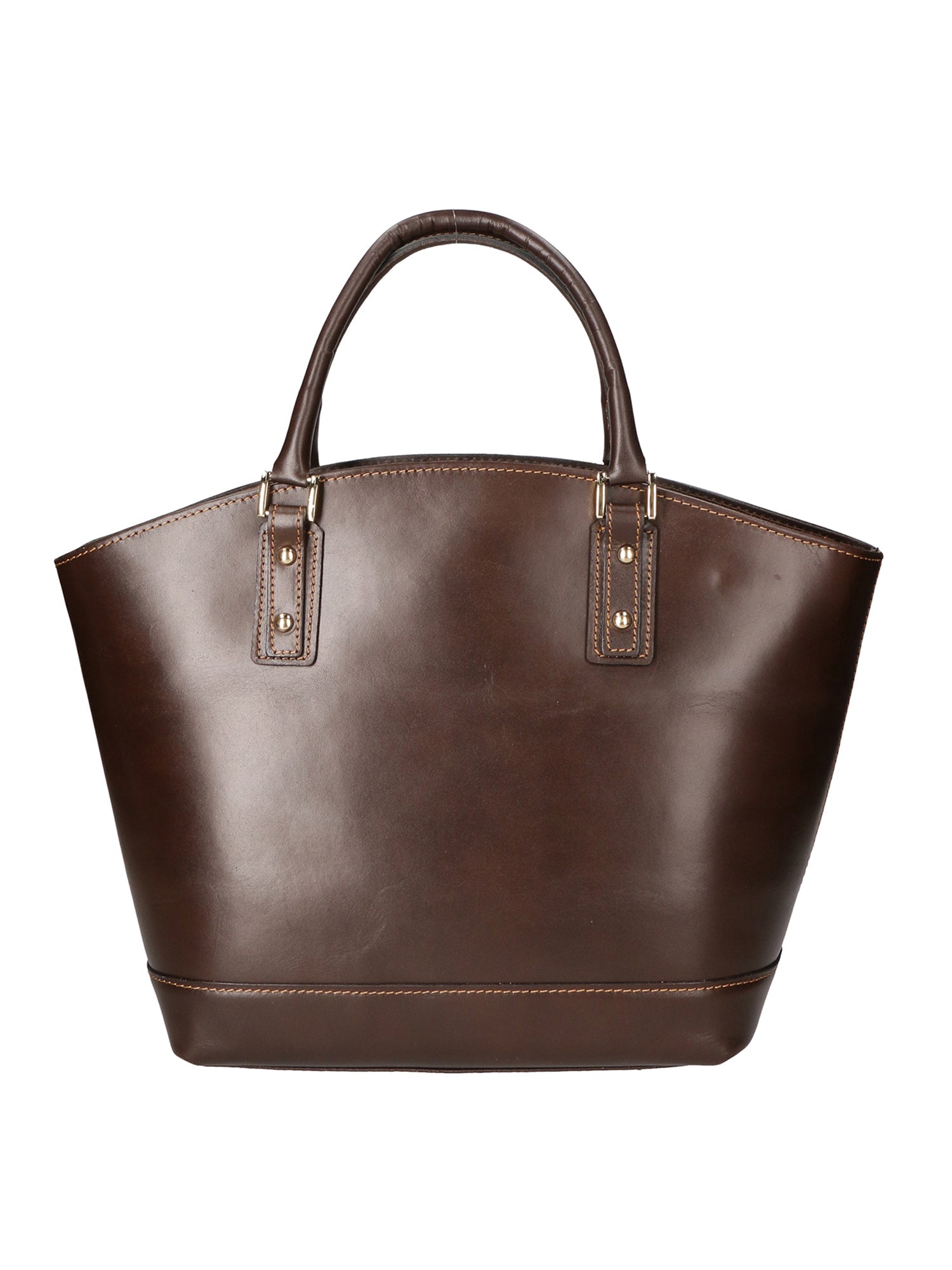 Evelyn Borsa a mano da donna 100% pelle 9027-TMORO DARK BROWN Chiara Ferretti