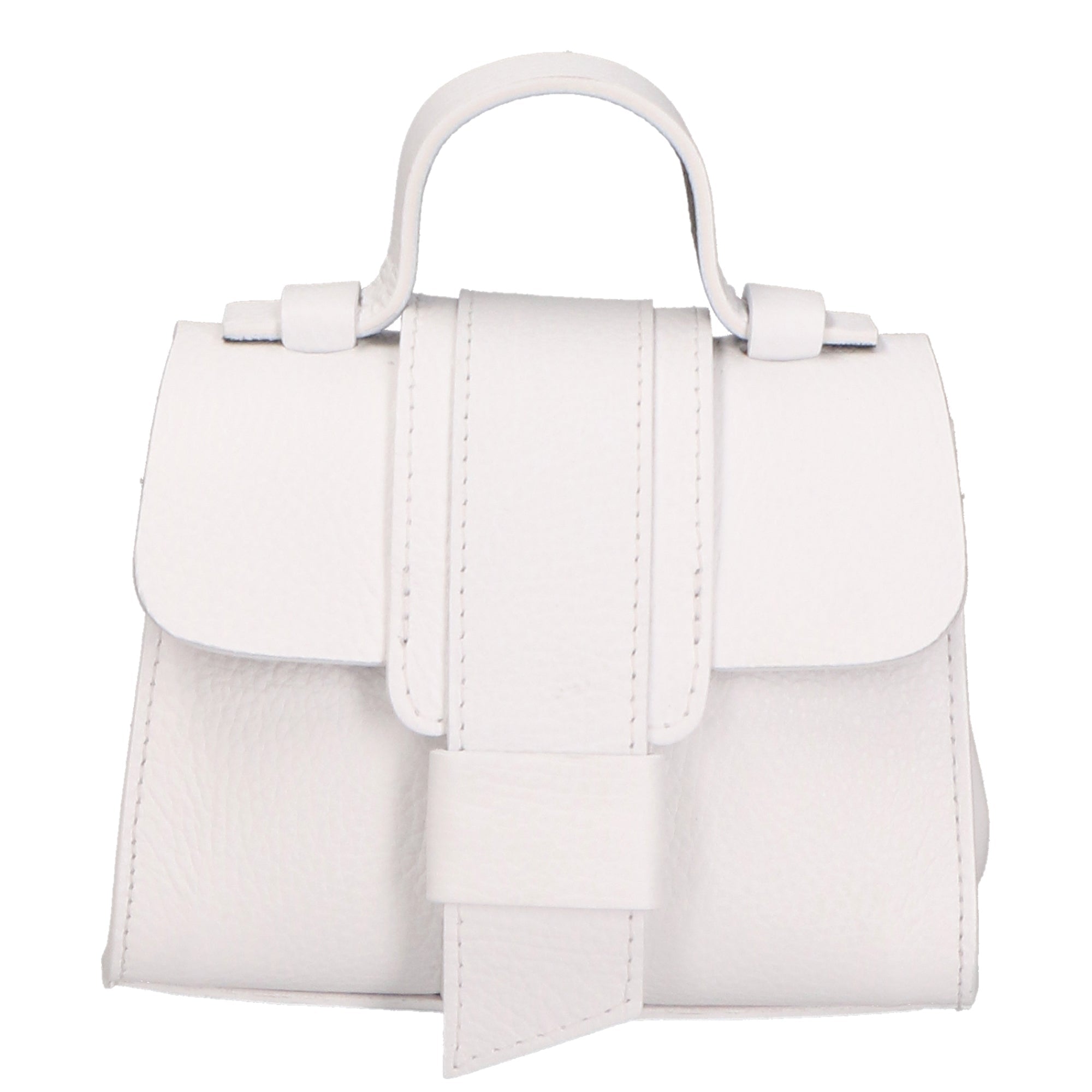 Isabel Borsa a mano da donna Vera pelle 06250-D01 BIANCO+D28 NERO Chiara Ferretti