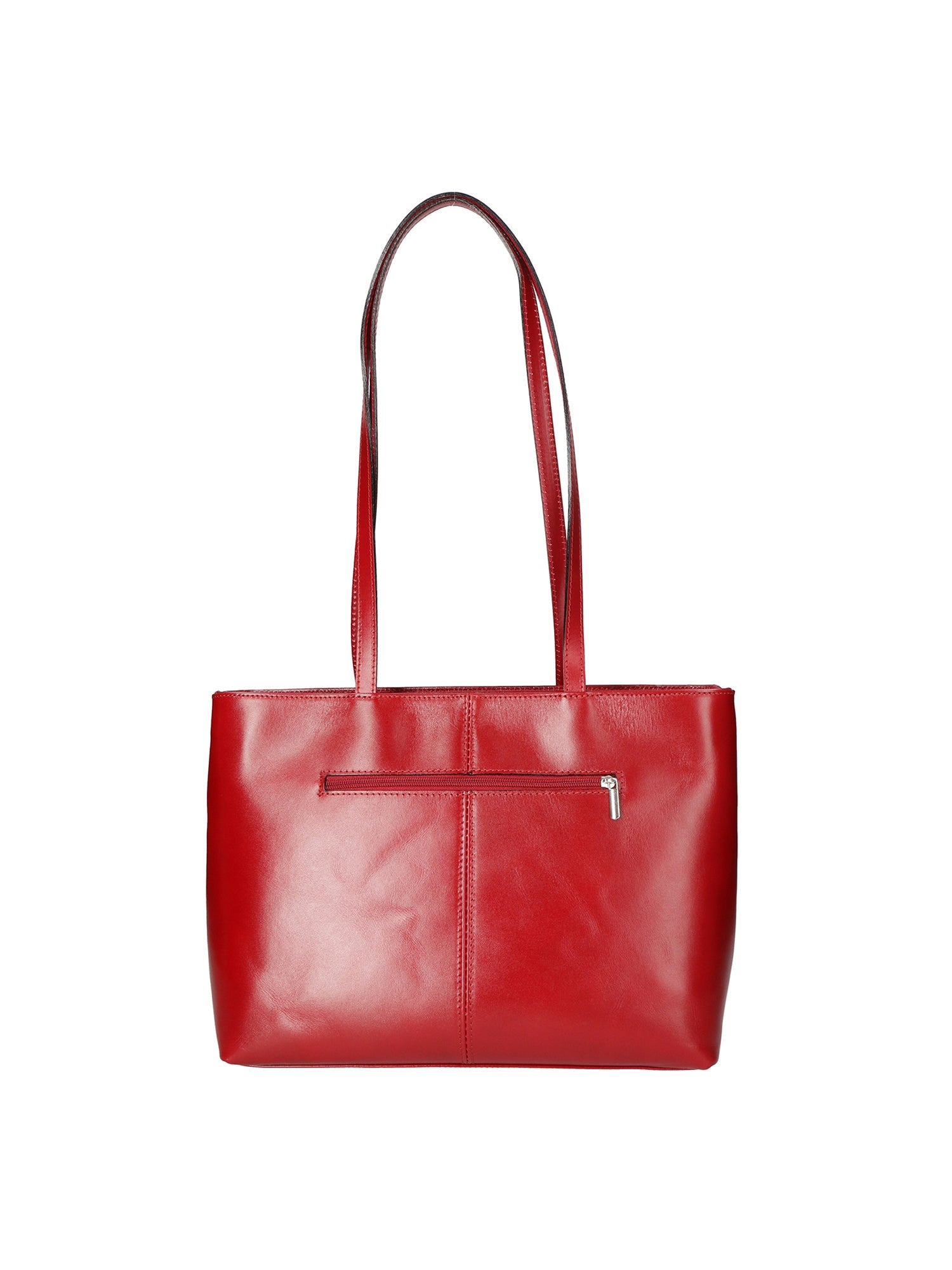 Flora Borsa a spalla da donna Vera pelle 9118-ROSSO RED Chiara Ferretti