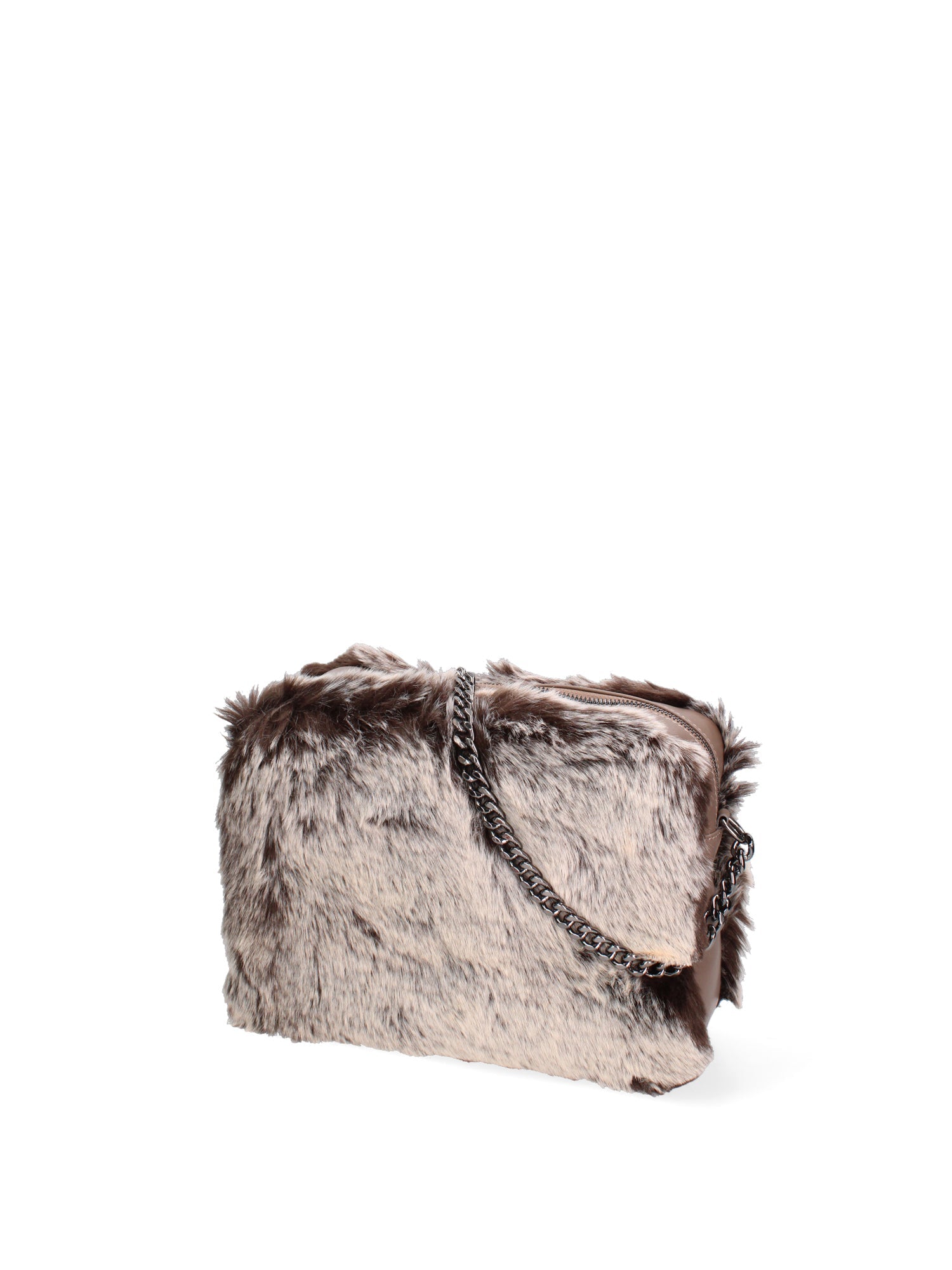 Ambre Borsa a spalla donna Vera pelle 8489-FANGO Chiara Ferretti
