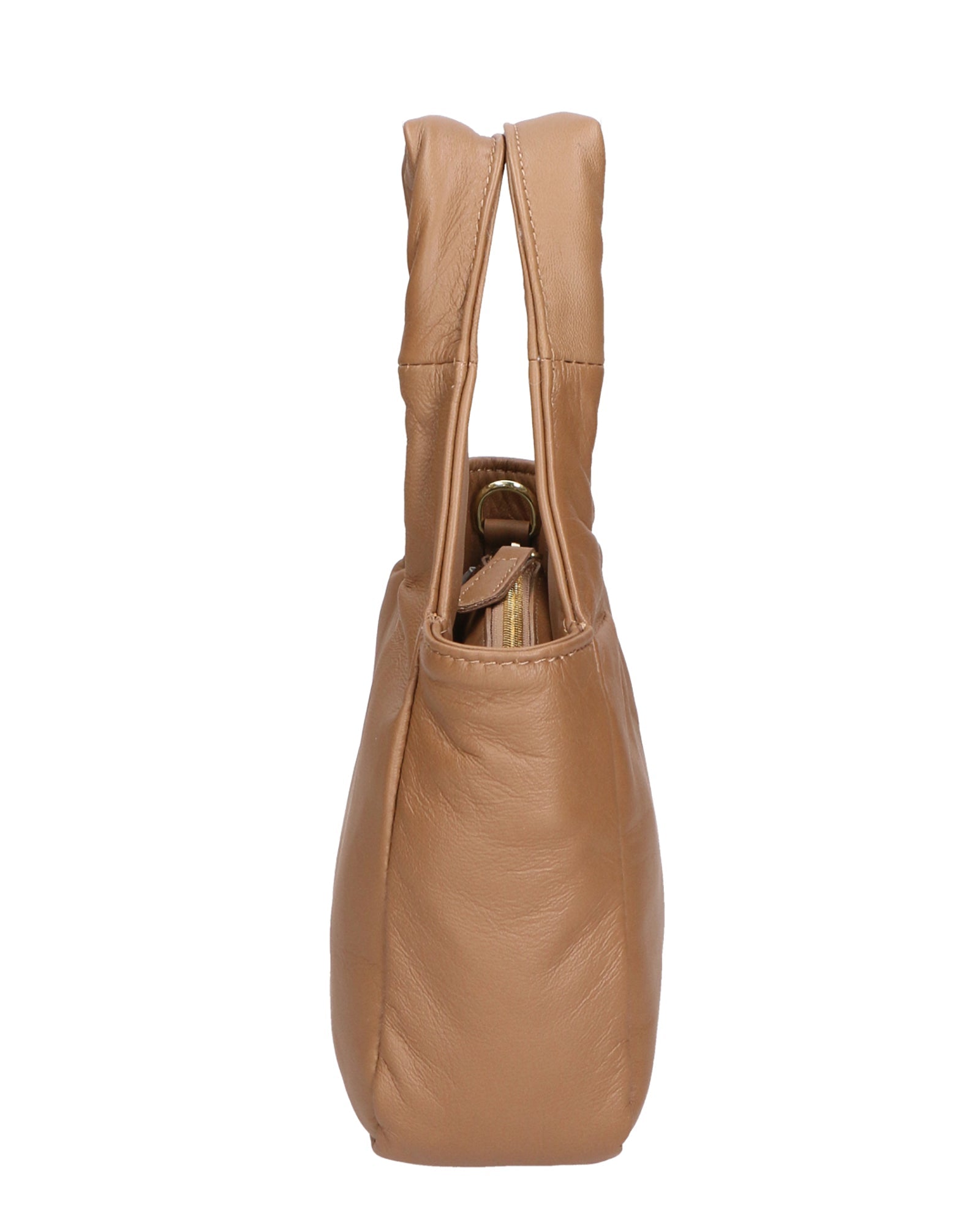 Virna Borsa a mano da donna Vera Pelle 06501-S40 TAUPE Chiara Ferretti