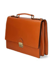 Ivo Unisex Work Bag in Genuine Leather Made in Italy 28x37.5x9 cm