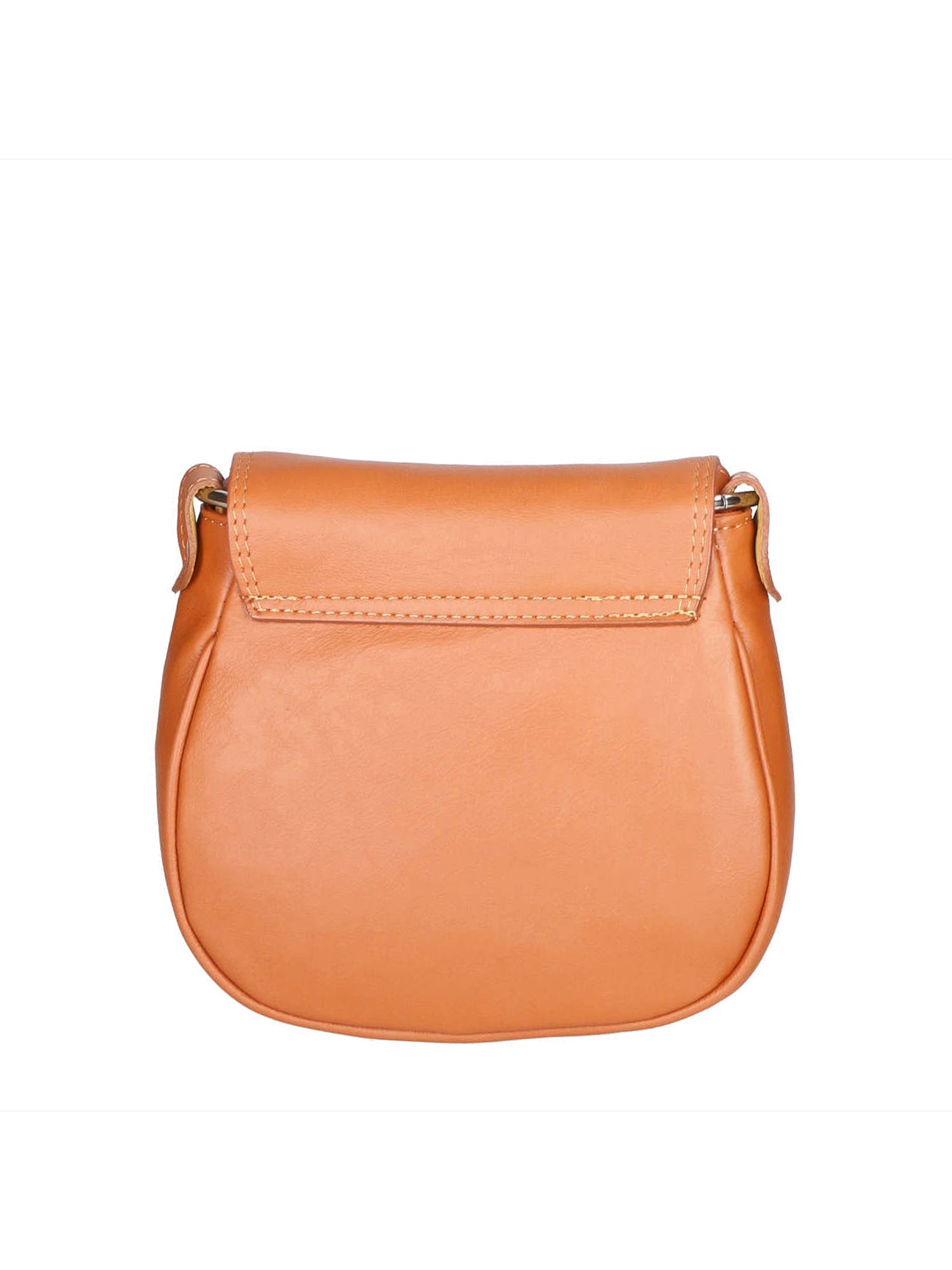 Bianca Borsa a tracolla da donna Vera pelle 10016 1020-S17 CUOIO SCURO Chiara Ferretti