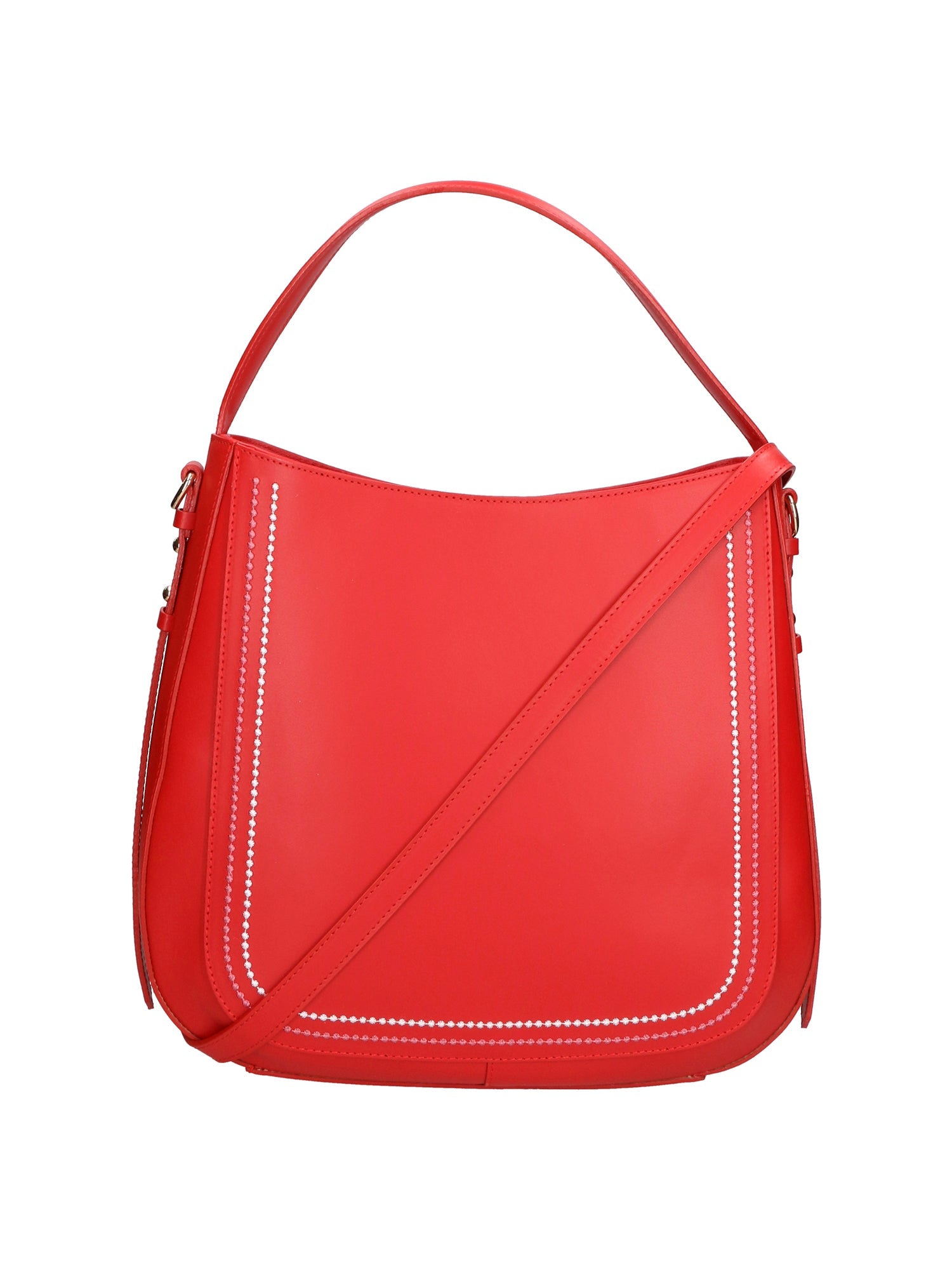 Gisella Borsa a mano da donna Vera pelle 05933-L214 ROSSO Chiara Ferretti
