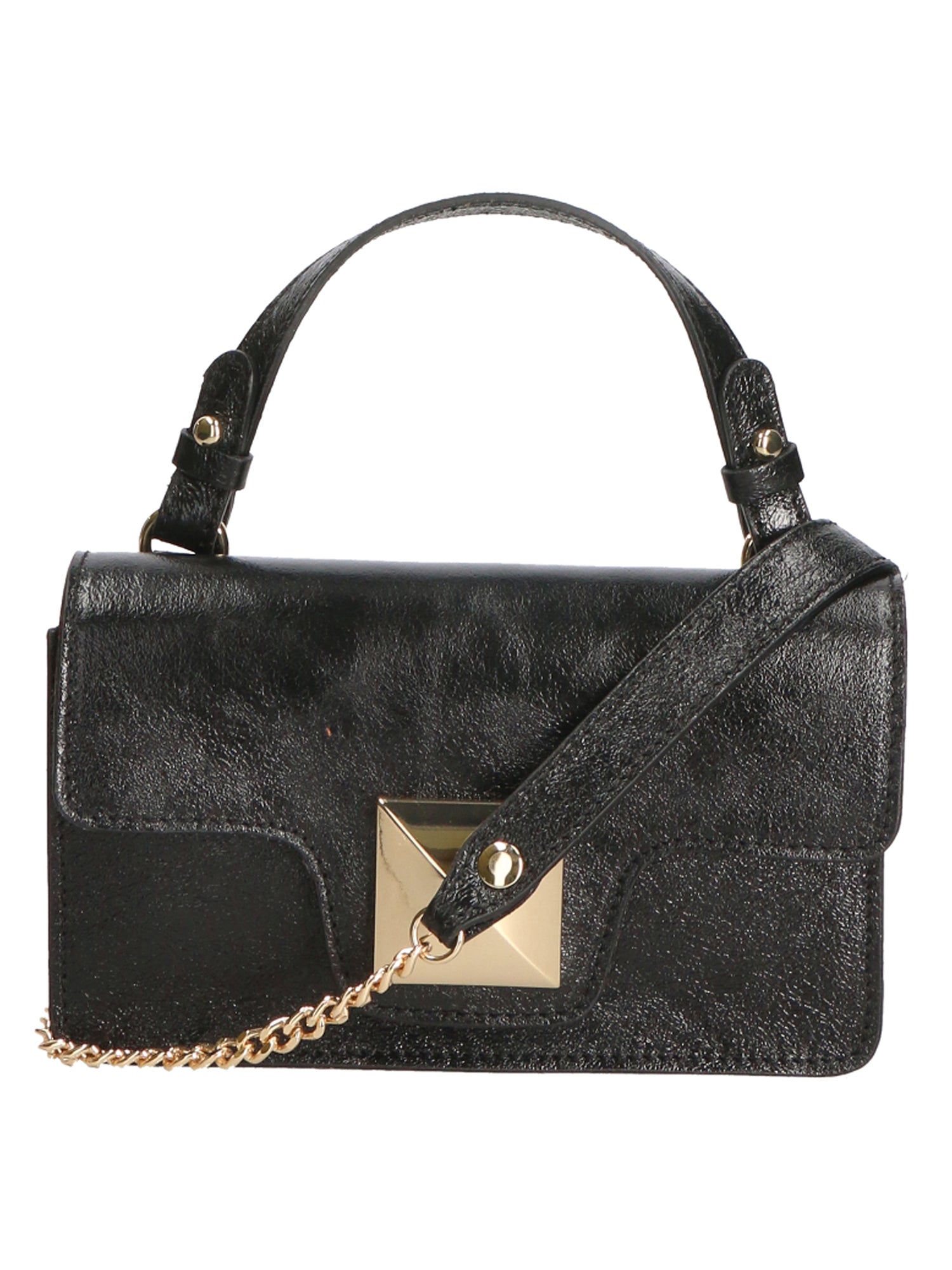 Hellen Borsa a mano da donna Vera pelle 06010-L022 NERO Chiara Ferretti
