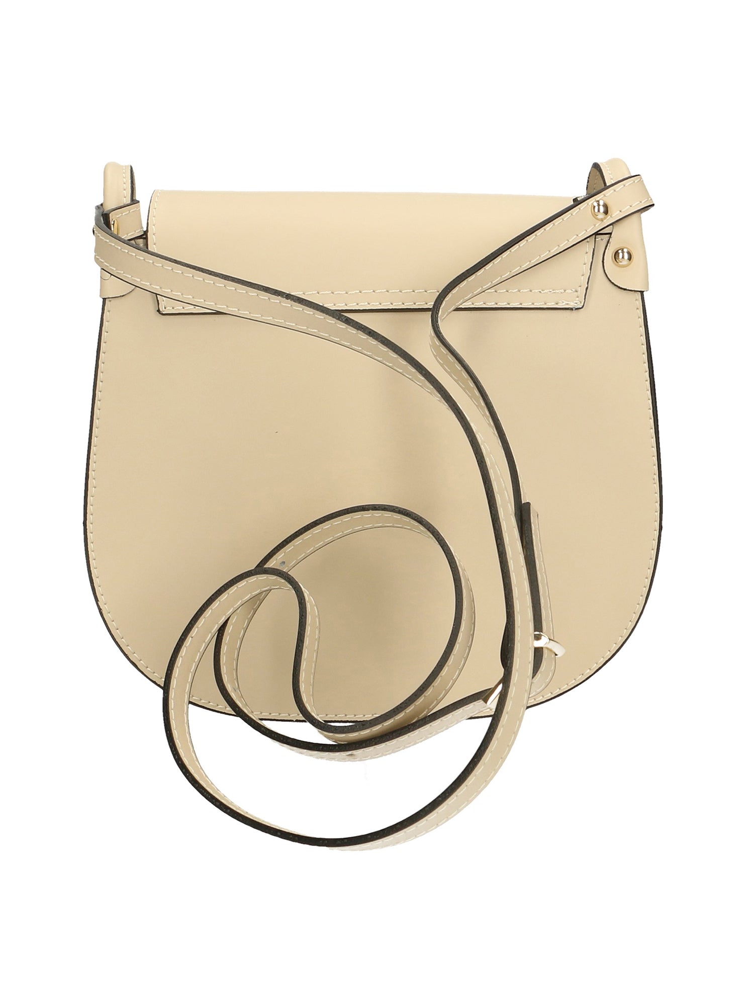 Penelope Borsa a tracolla da donna 100% pelle AD001-BEIGE Chiara Ferretti