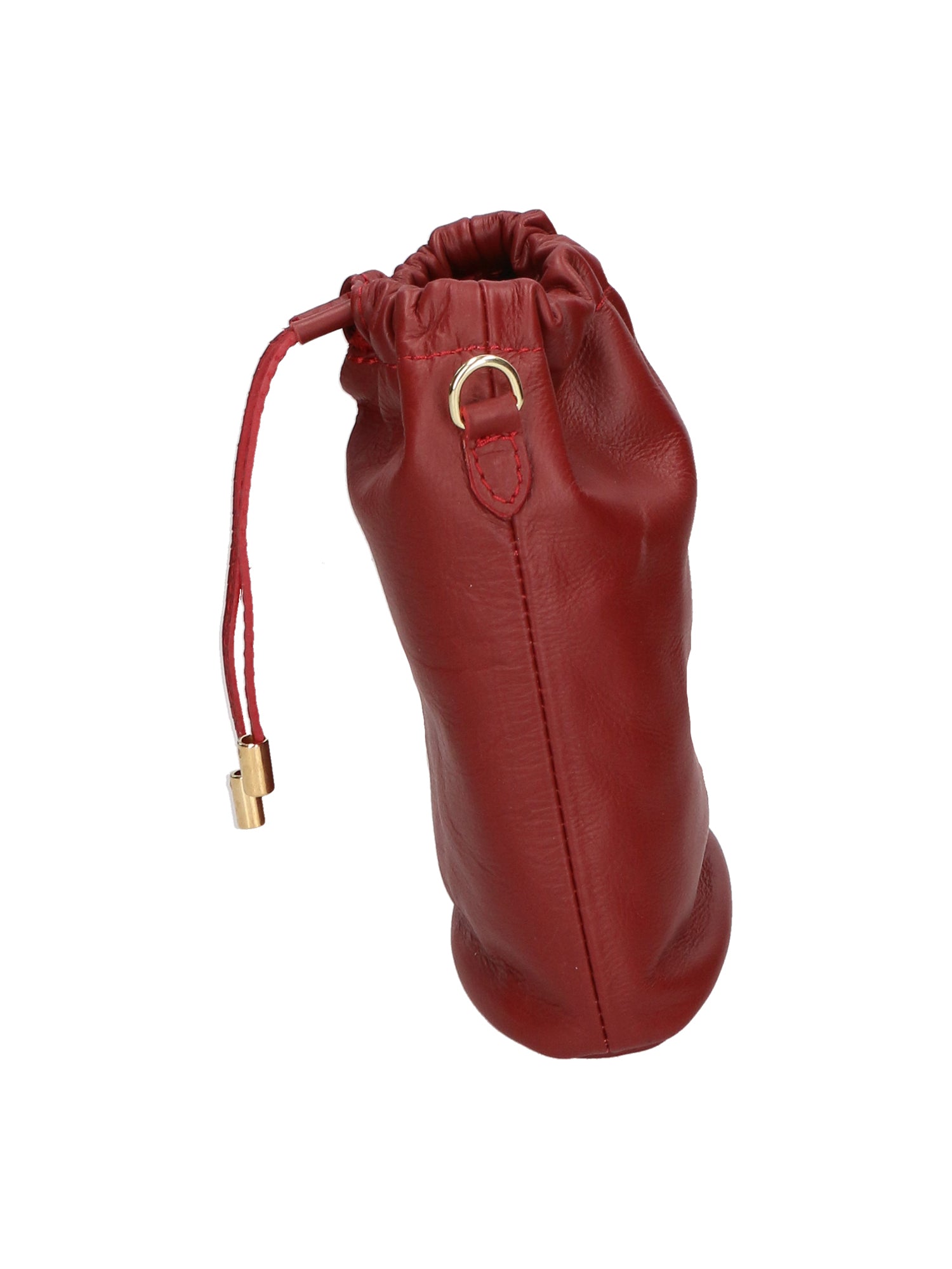 Angela Damen-Hobo-Tasche aus echtem Leder, hergestellt in Italien, 20 x 16 x 7 cm