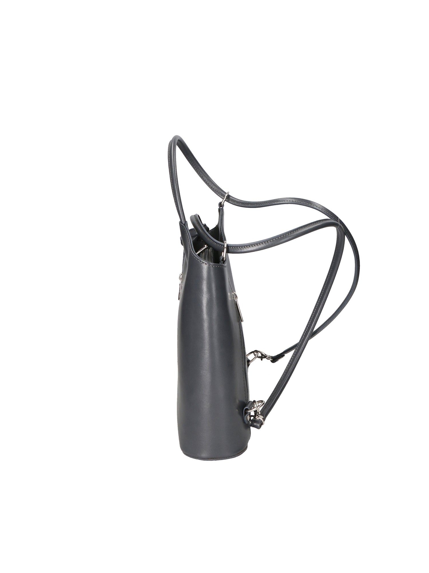 Fabiola Borsa a spalla da donna 100% pelle 9039-GRIGIO GREY Chiara Ferretti