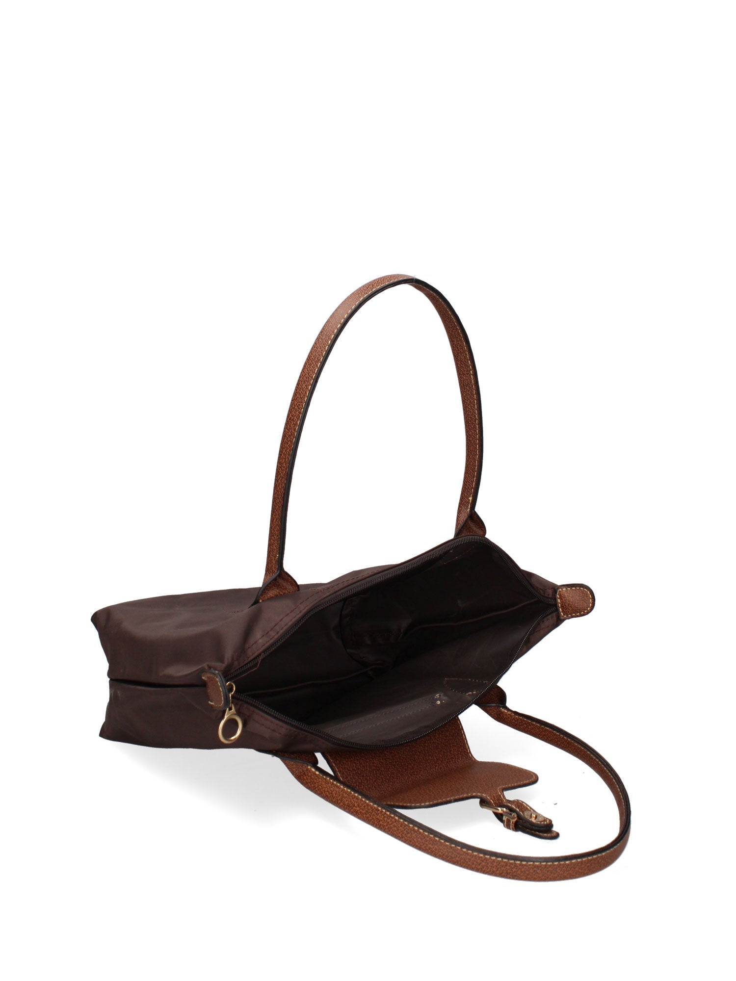 Elora Borsa a spalla da donna 100% Tessuto 432-COFFEE Chiara Ferretti