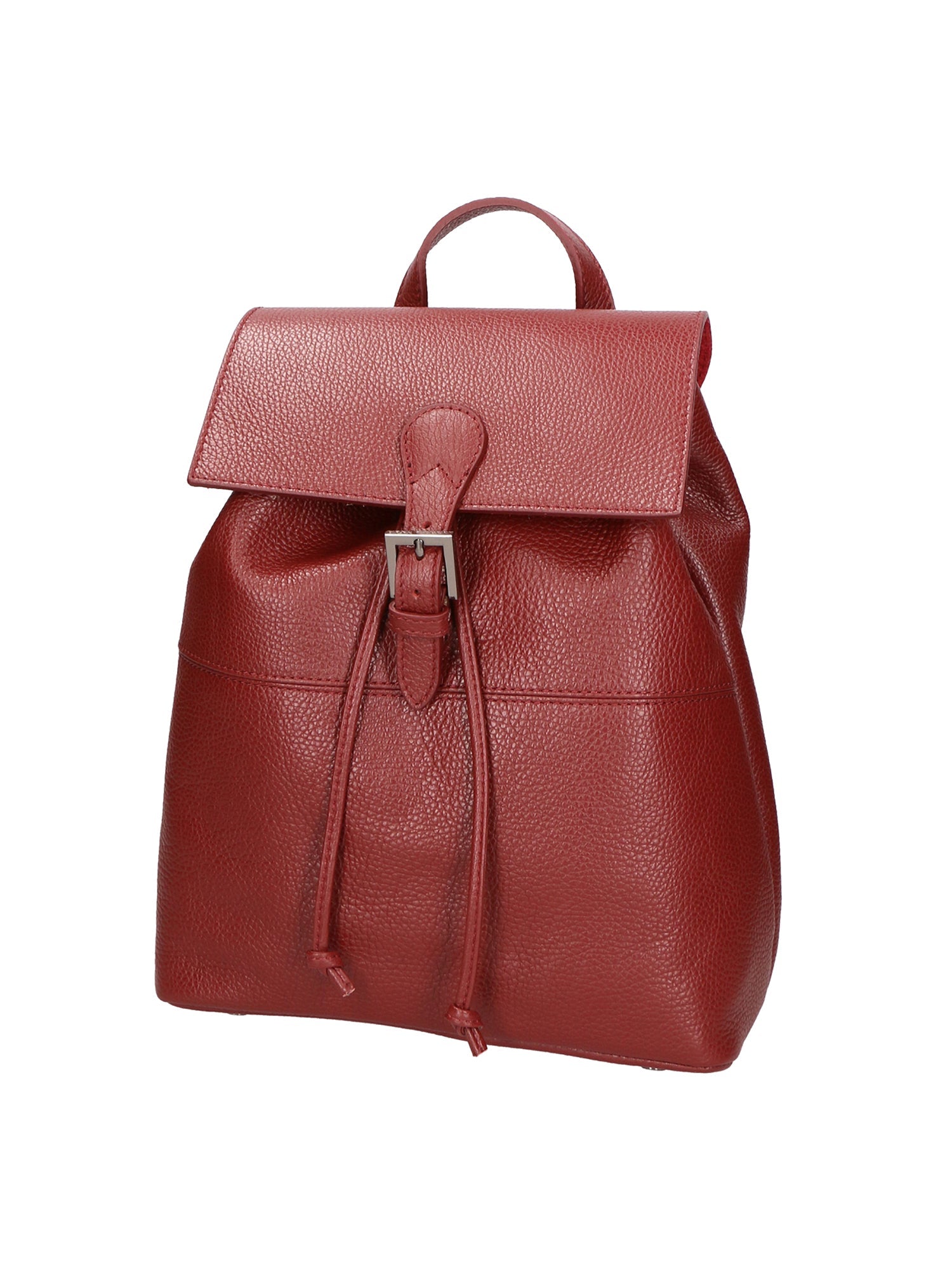 Lorentina 06855-D10 ROSSO SCURO Zaino da donna in vera pelle DARK RED Chiara Ferretti