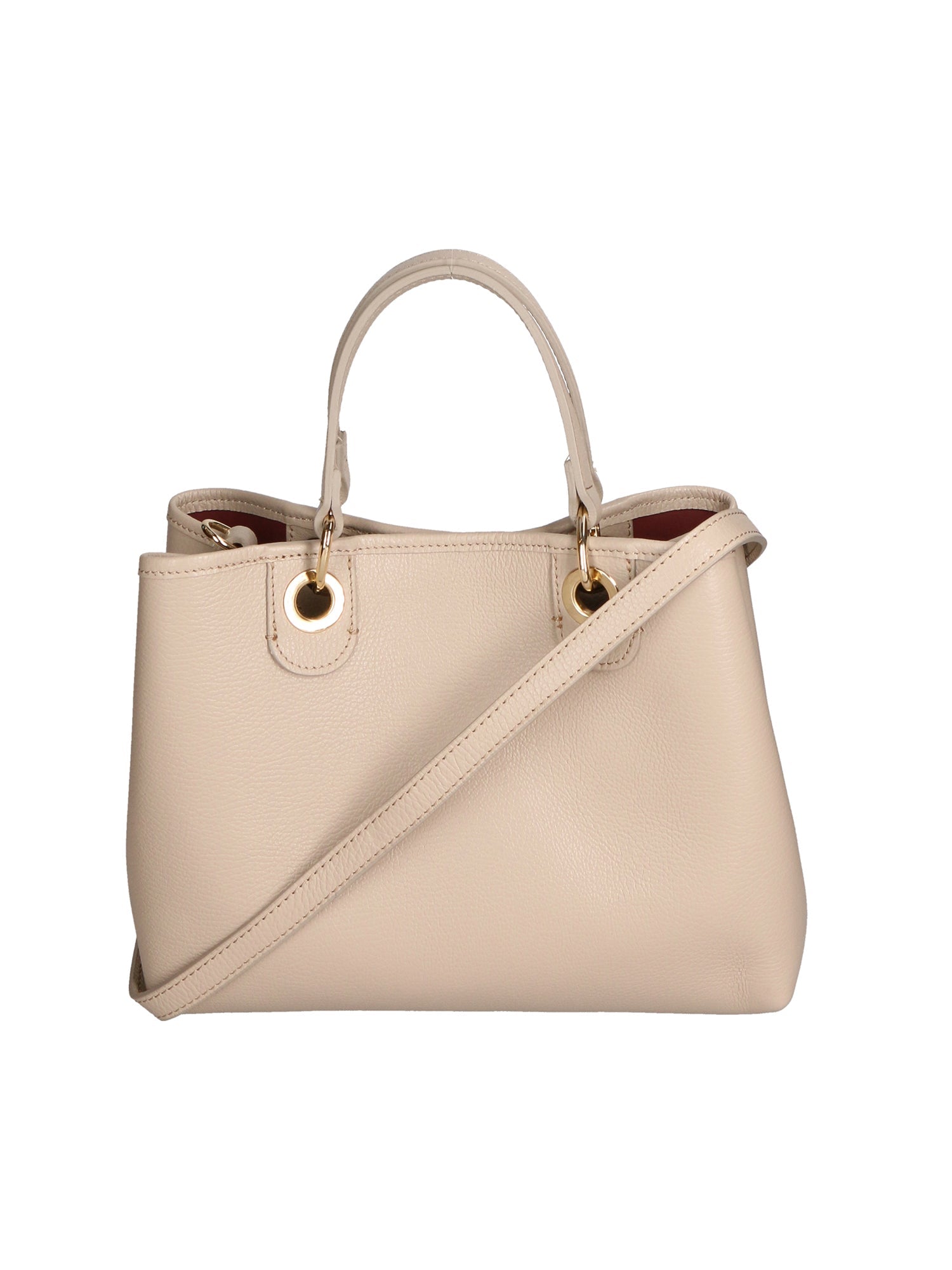 Helga Borsa a mano da donna 100% pelle 06106-D53 NUDE Chiara Ferretti