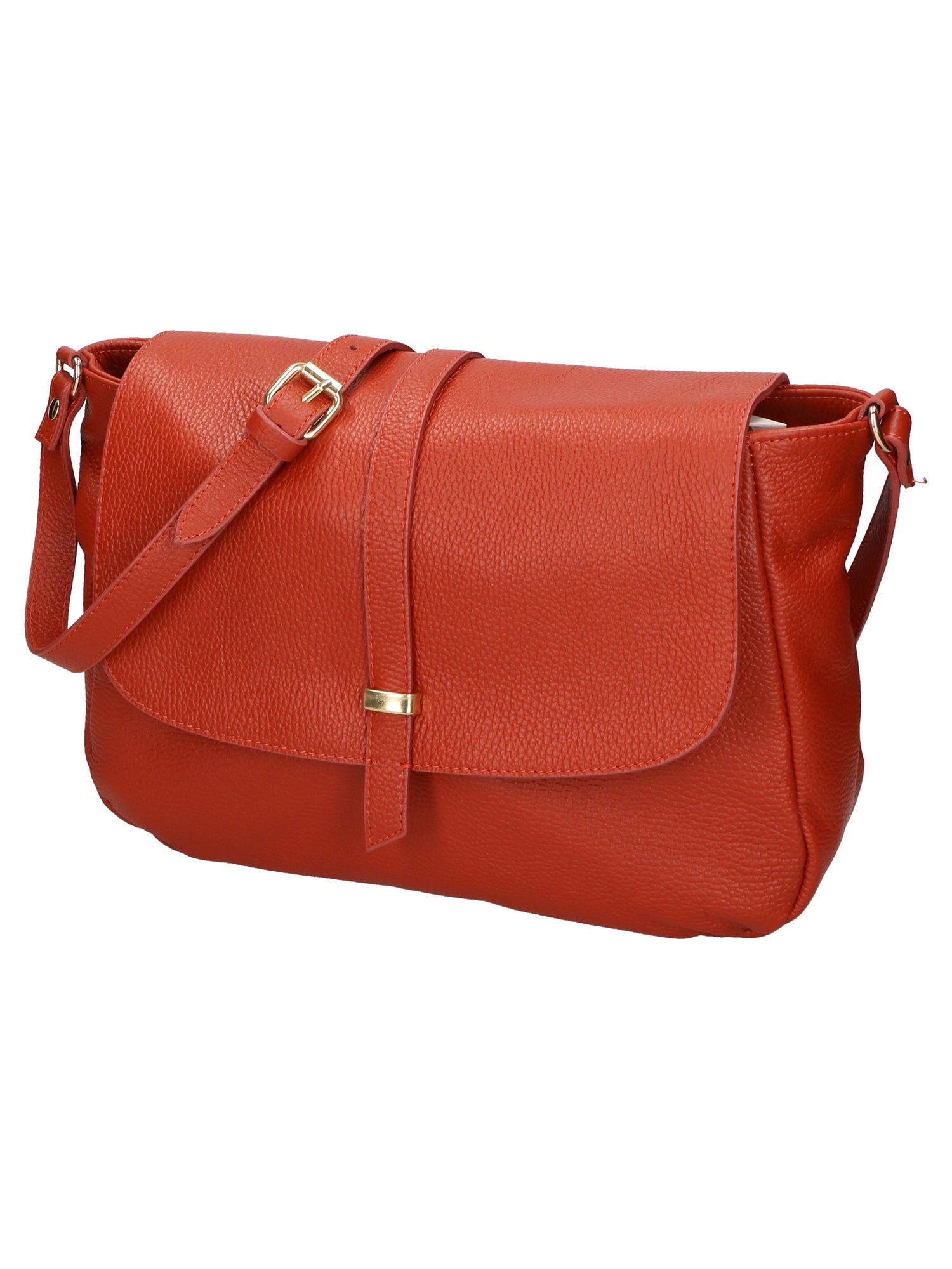 Veronica Borsa a spalla da donna Vera pelle 06519-D61 MATTONE(HP) Chiara Ferretti