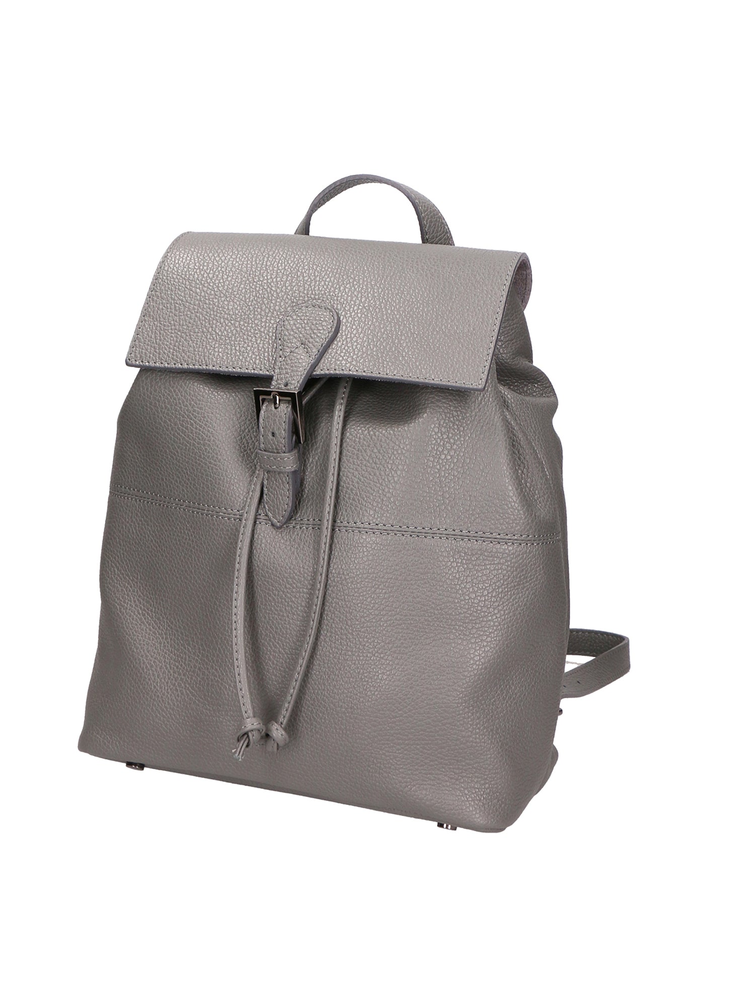 Lorentina 06855-D27 GRIGIO SCURO Zaino da donna in vera pelle DARK GREY Chiara Ferretti