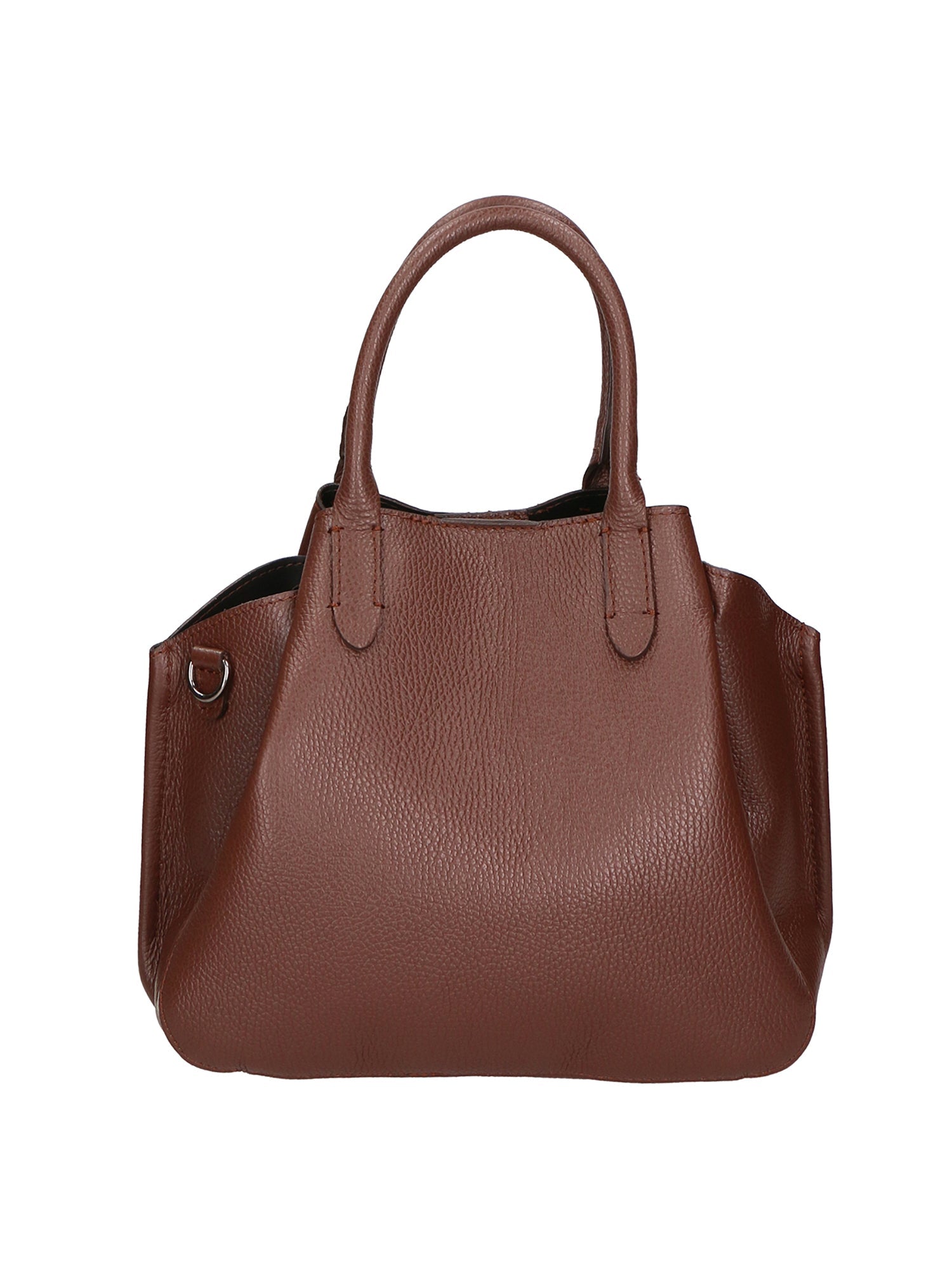Vincenza Borsa a mano da donna Vera pelle 06898-D223 cioccolato Chiara Ferretti