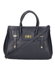 Ersilia Borsa a mano da donna Vera pelle 8092-D26 BLU SCURO DARK BLUE Chiara Ferretti