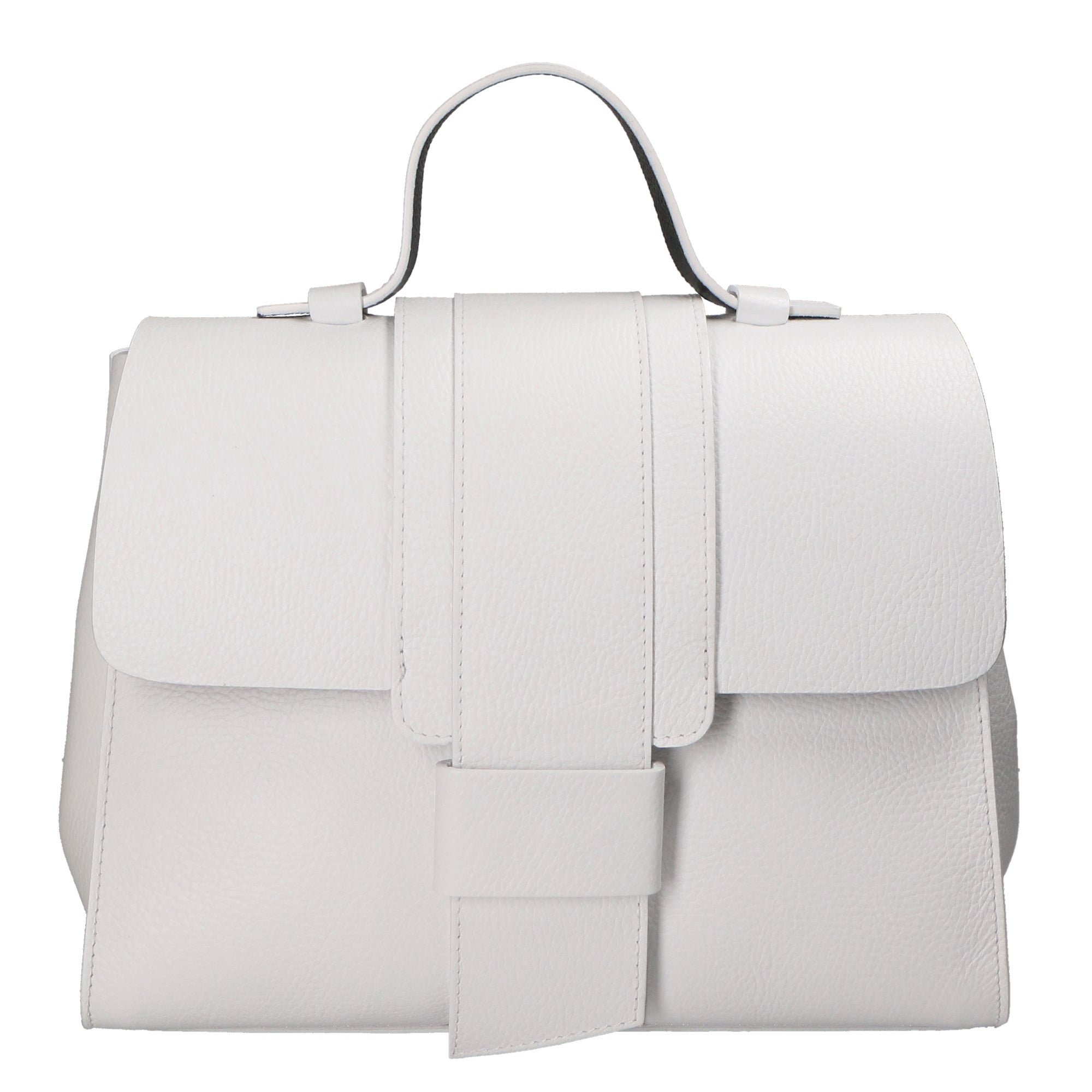Immacolata Borsa a mano da donna Vera pelle 06244-D01 BIANCO+D28 NERO Chiara Ferretti