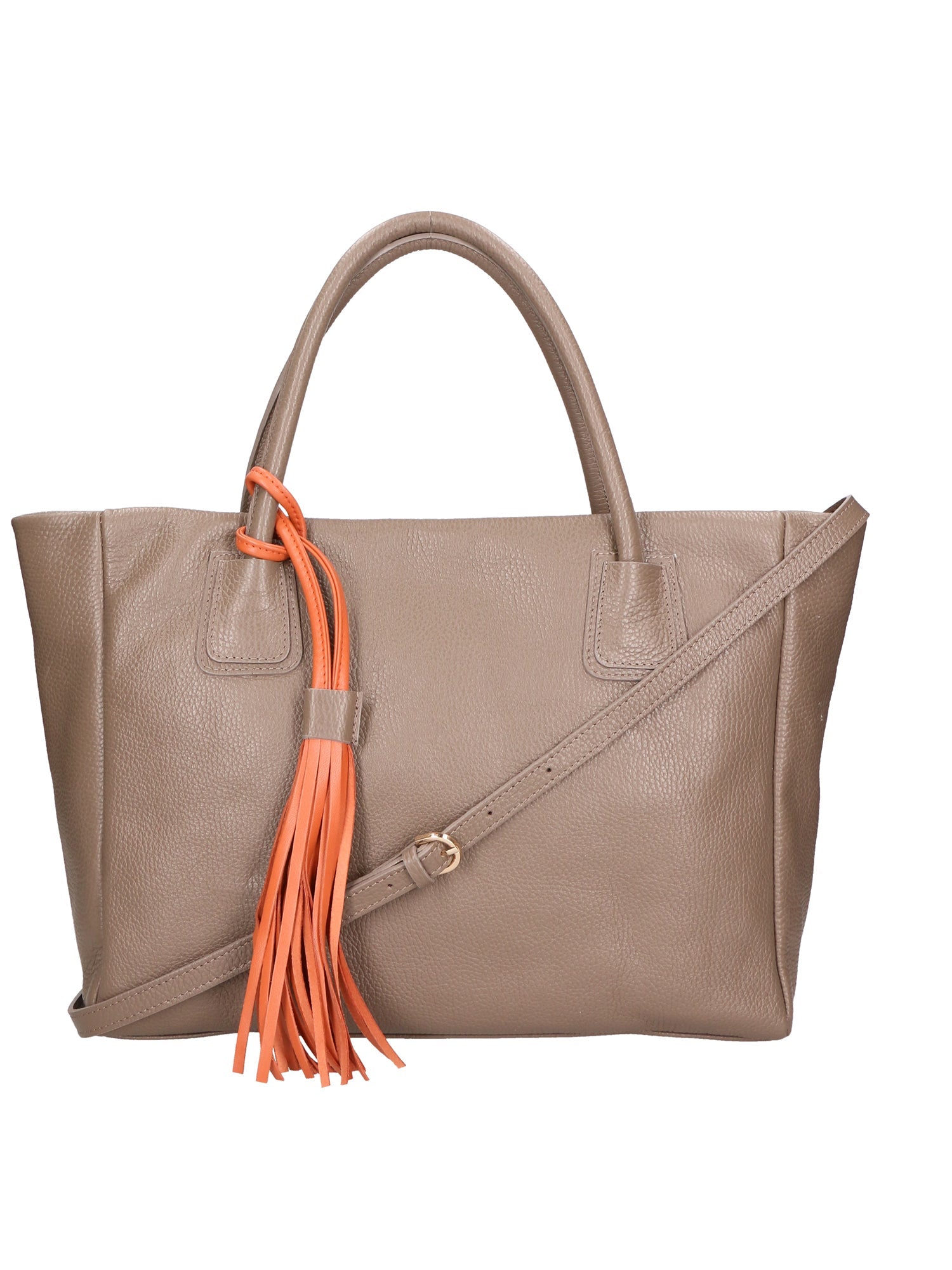 Rosalie Borsa a spalla da donna 100% pelle 06503-TAUPE Chiara Ferretti