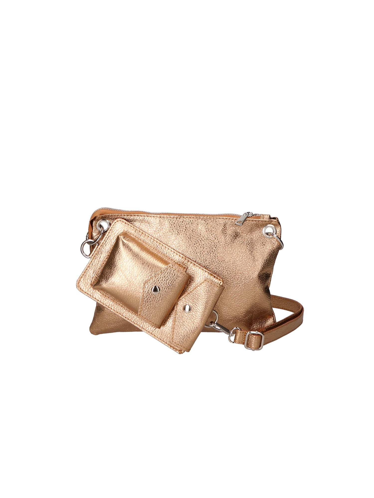 Ifigenia Borsa a tracolla da donna Vera pelle 05932-DL7 ORO ANTICO Chiara Ferretti