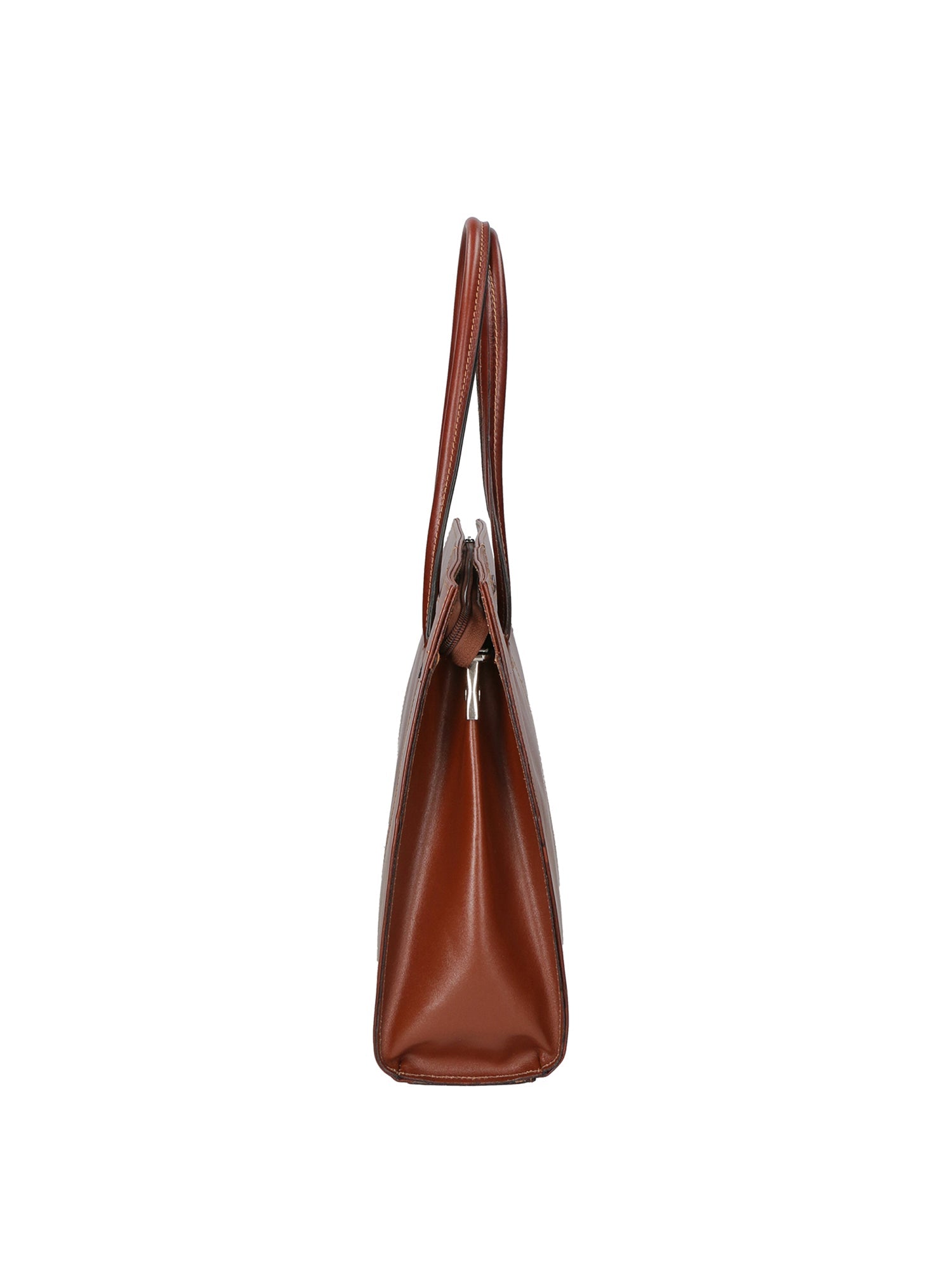 Eugenia Borsa a mano da donna 100% pelle 9008-MARRONE Chiara Ferretti