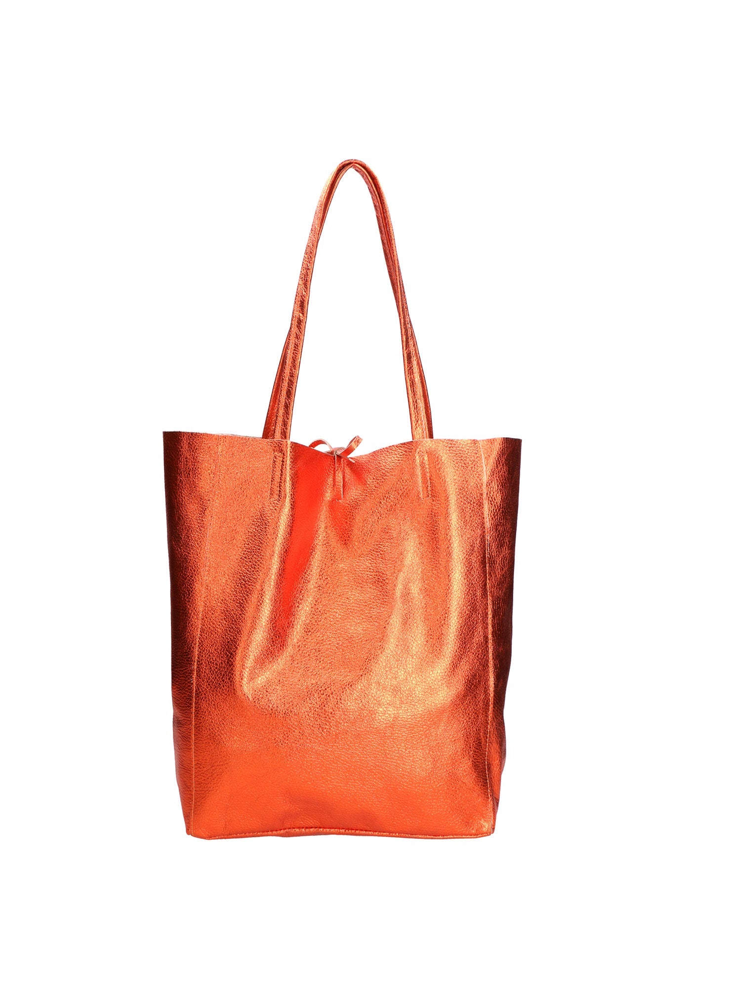 Iride Borsa a mano da donna 100% pelle 05921-DL35 ARANCIO Chiara Ferretti