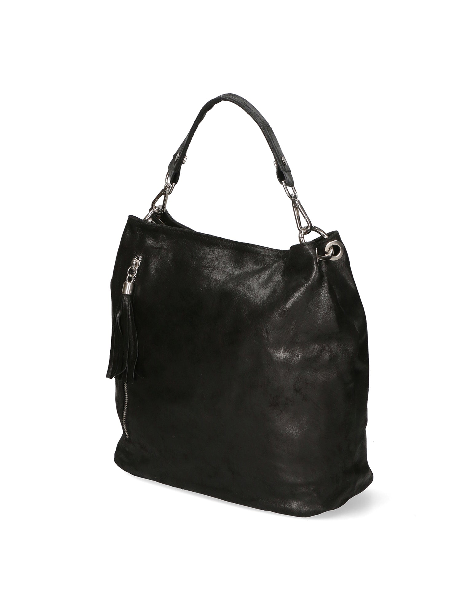 Elisabetta Borsa a mano da donna Vera pelle 80054-019 NERO Chiara Ferretti