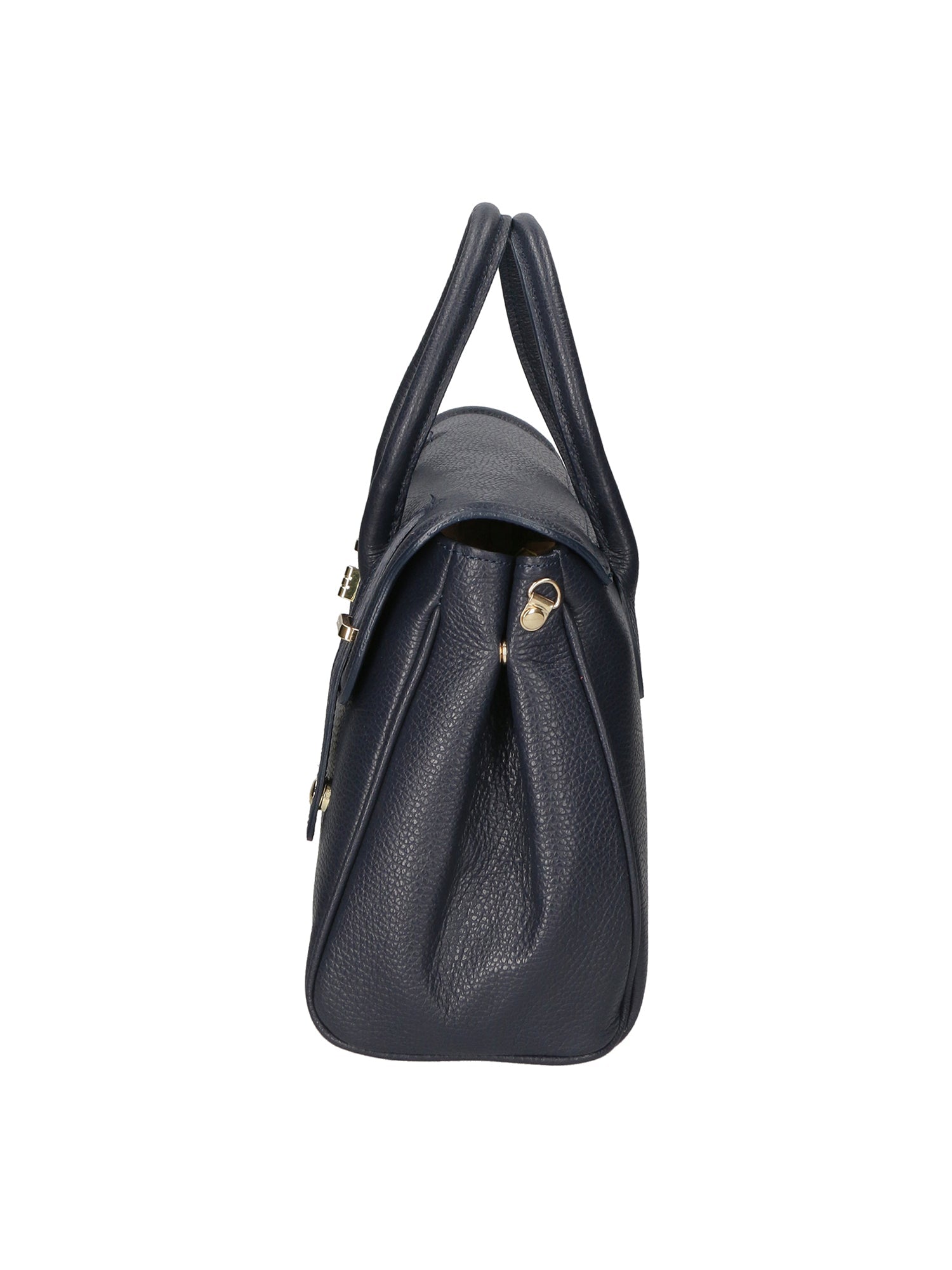 Ersilia Borsa a mano da donna Vera pelle 8092-D26 BLU SCURO DARK BLUE Chiara Ferretti